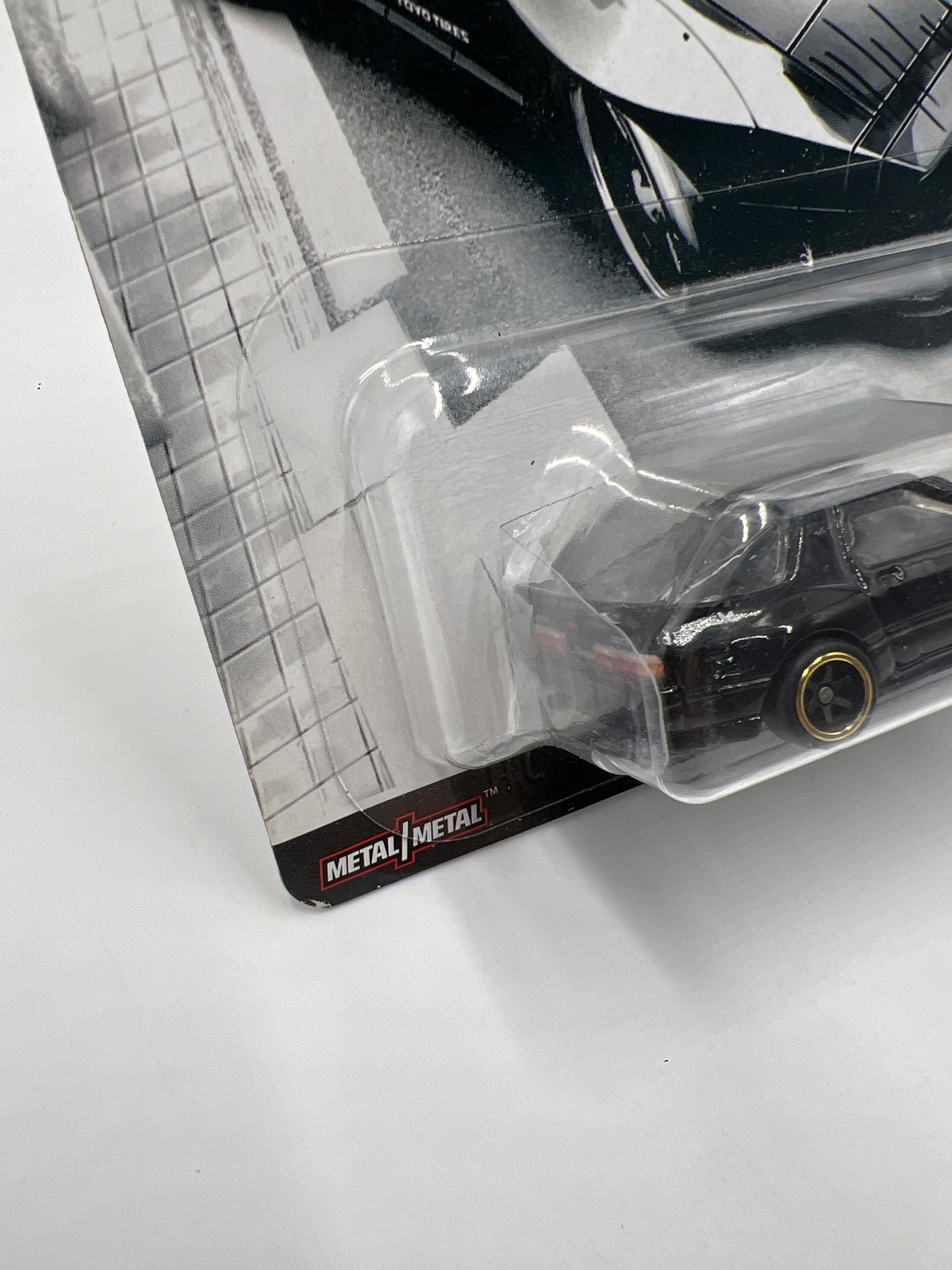 Hot Wheels Premium Car Culture Ronin Run CHASE #0 Mazda RX7 FC Pandem Black W/Protector