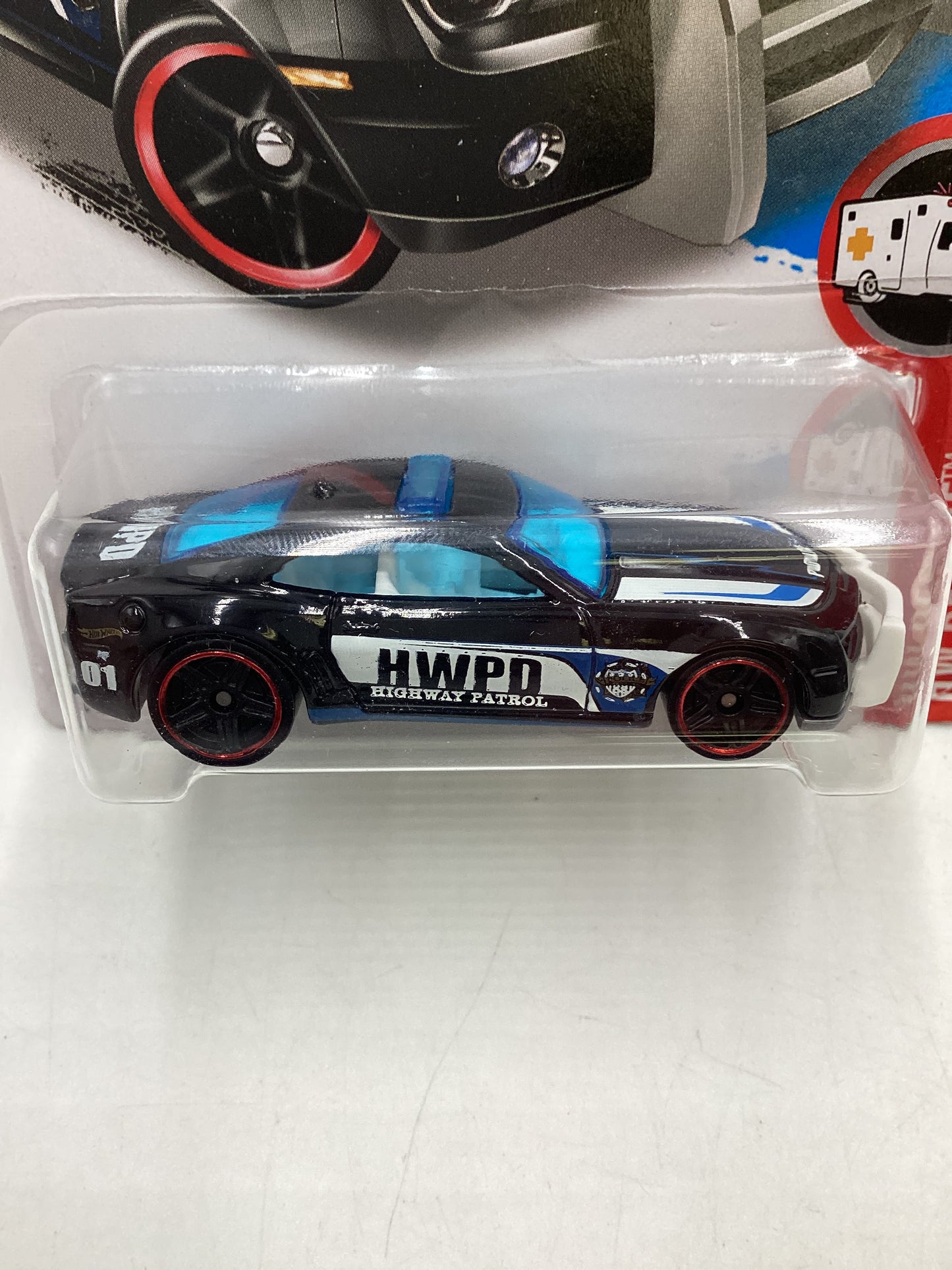 2016 Hot wheels #211 Black 10 Camaro SS 9F