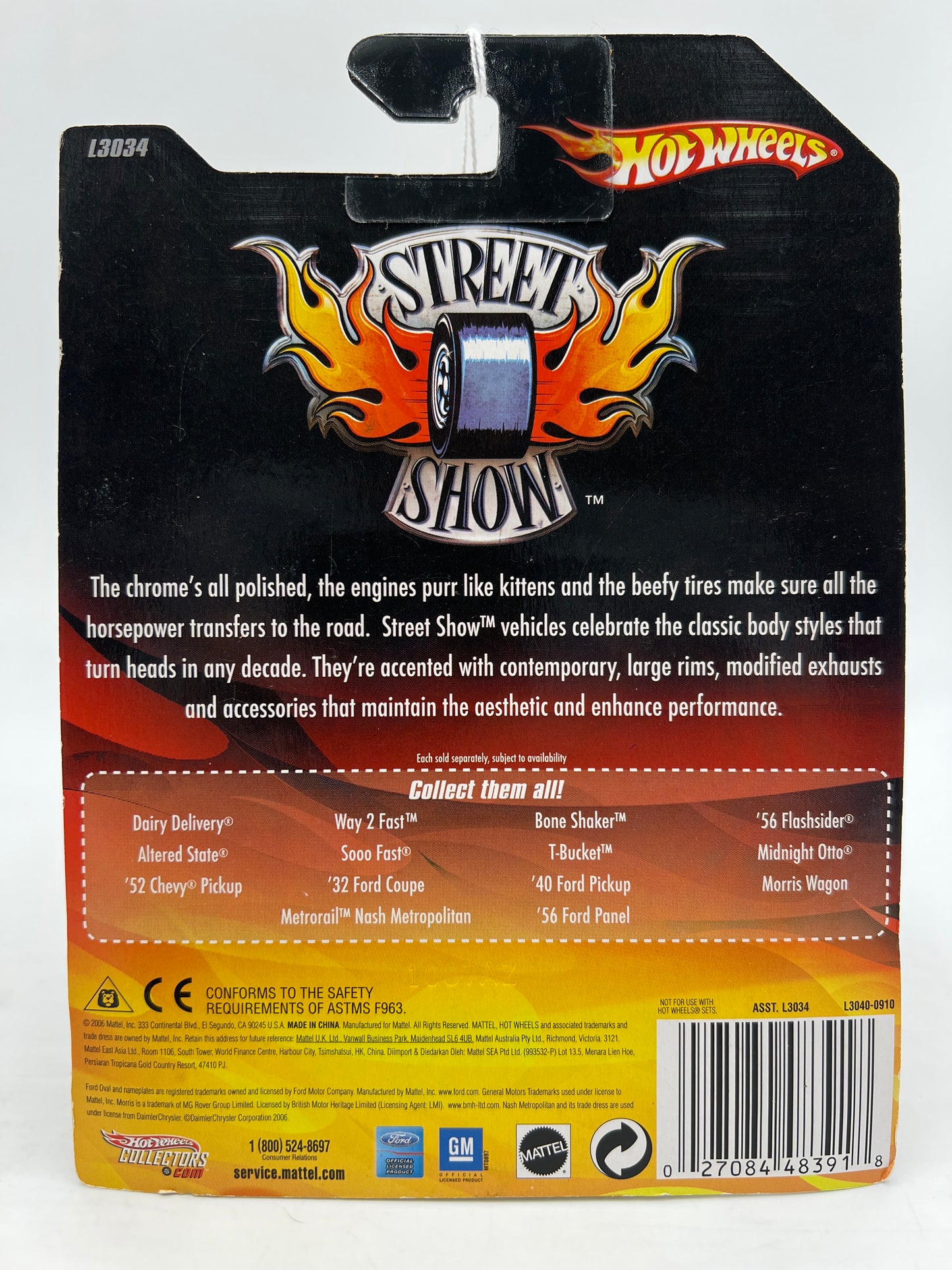 Hot Wheels Premium Street Show #24 56 Flashsider Yellow VHTF