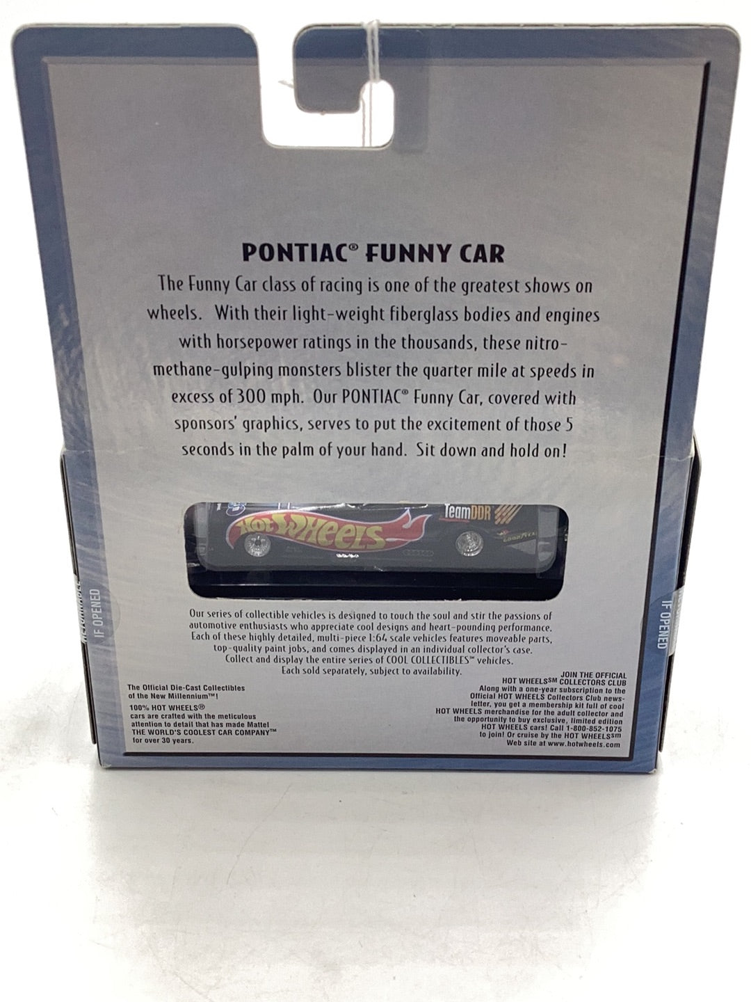 Hot Wheels Black Box 100% Pontiac Funny Car