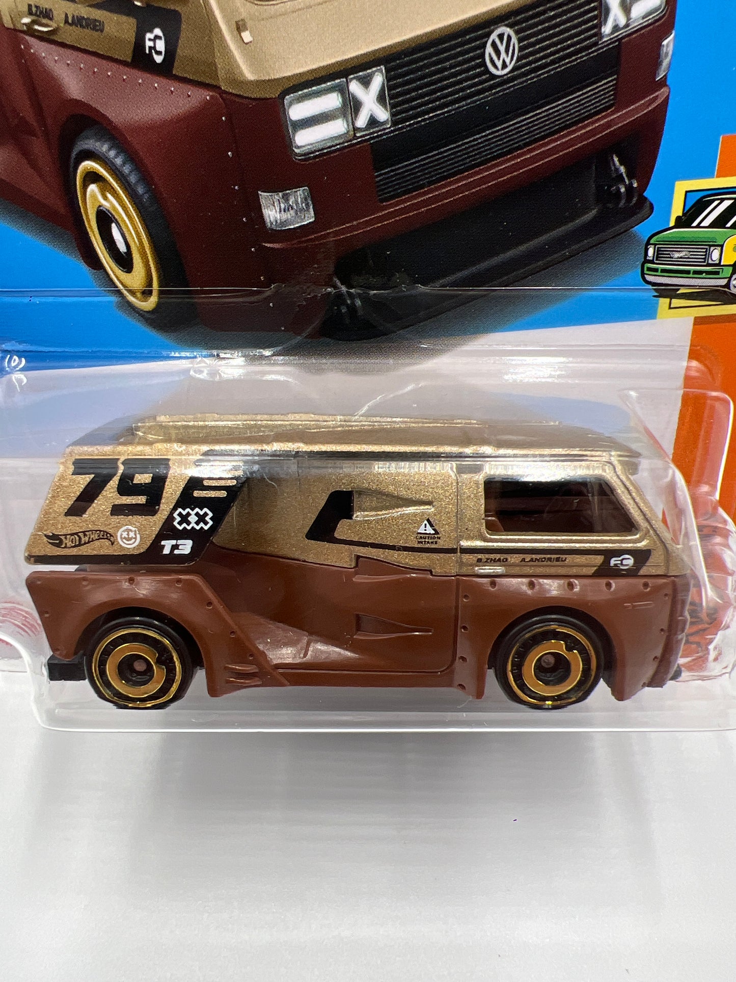 2024 Hot Wheels Q Case #227 VW T3 Custom Brown