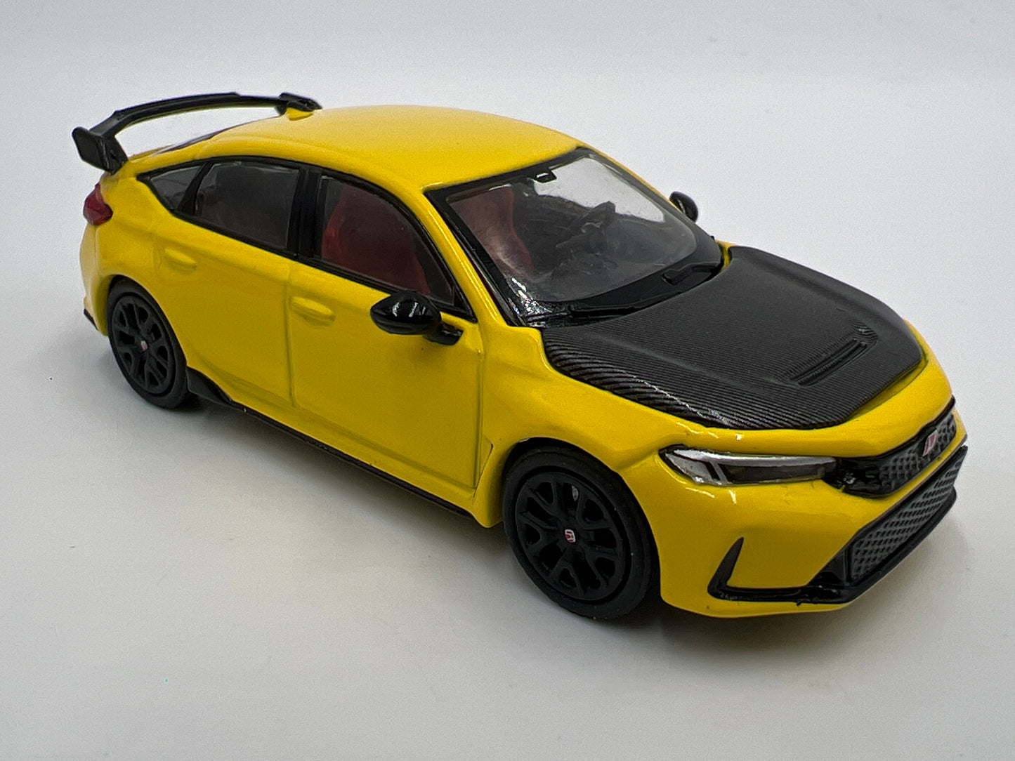 Pop Race 1/64 Honda Civic Type R FL5 Yellow PR64-62