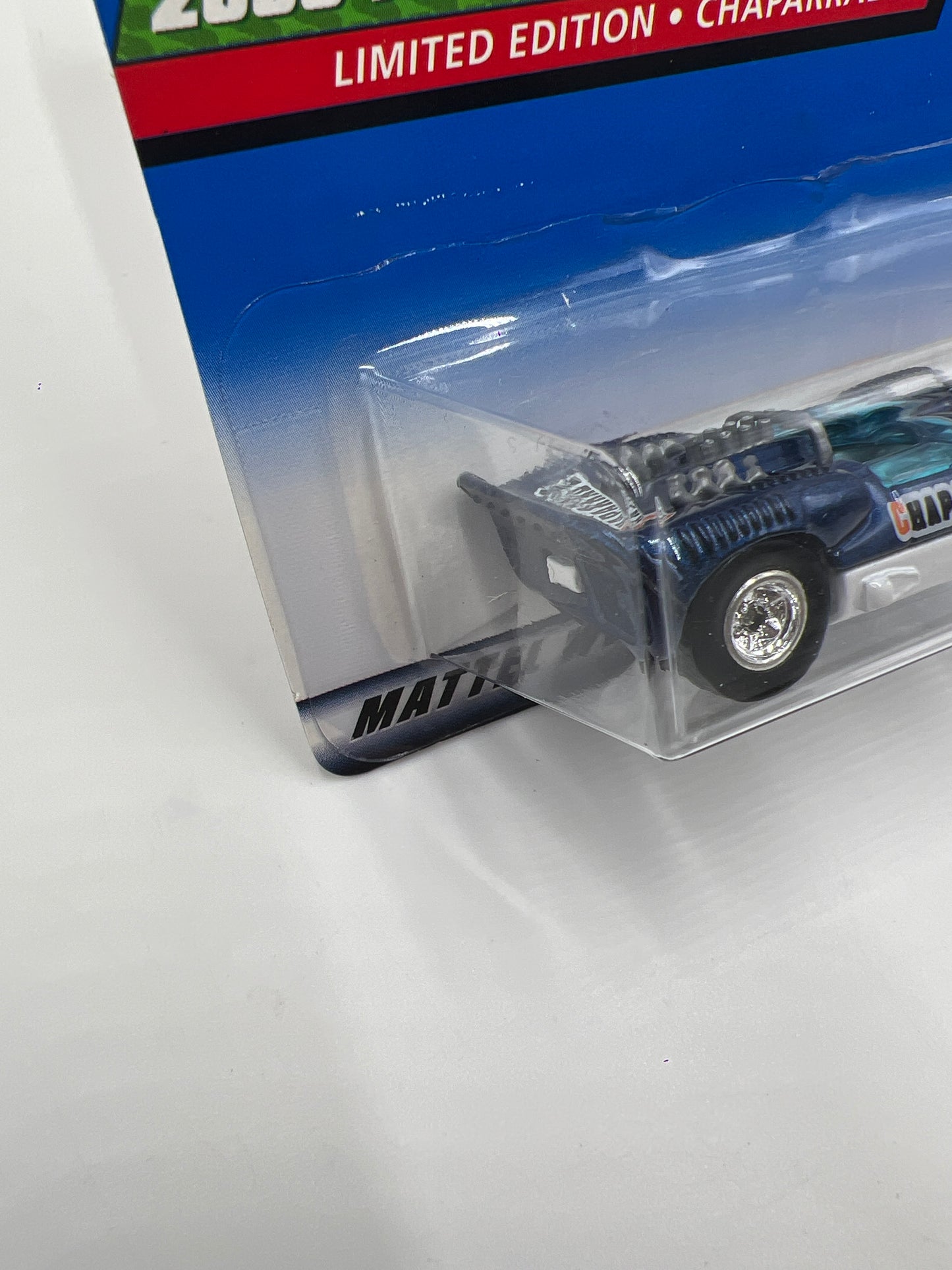 2000 Hot Wheels Treasure Hunt Real Riders #55 Chaparral 2 Blue 275E