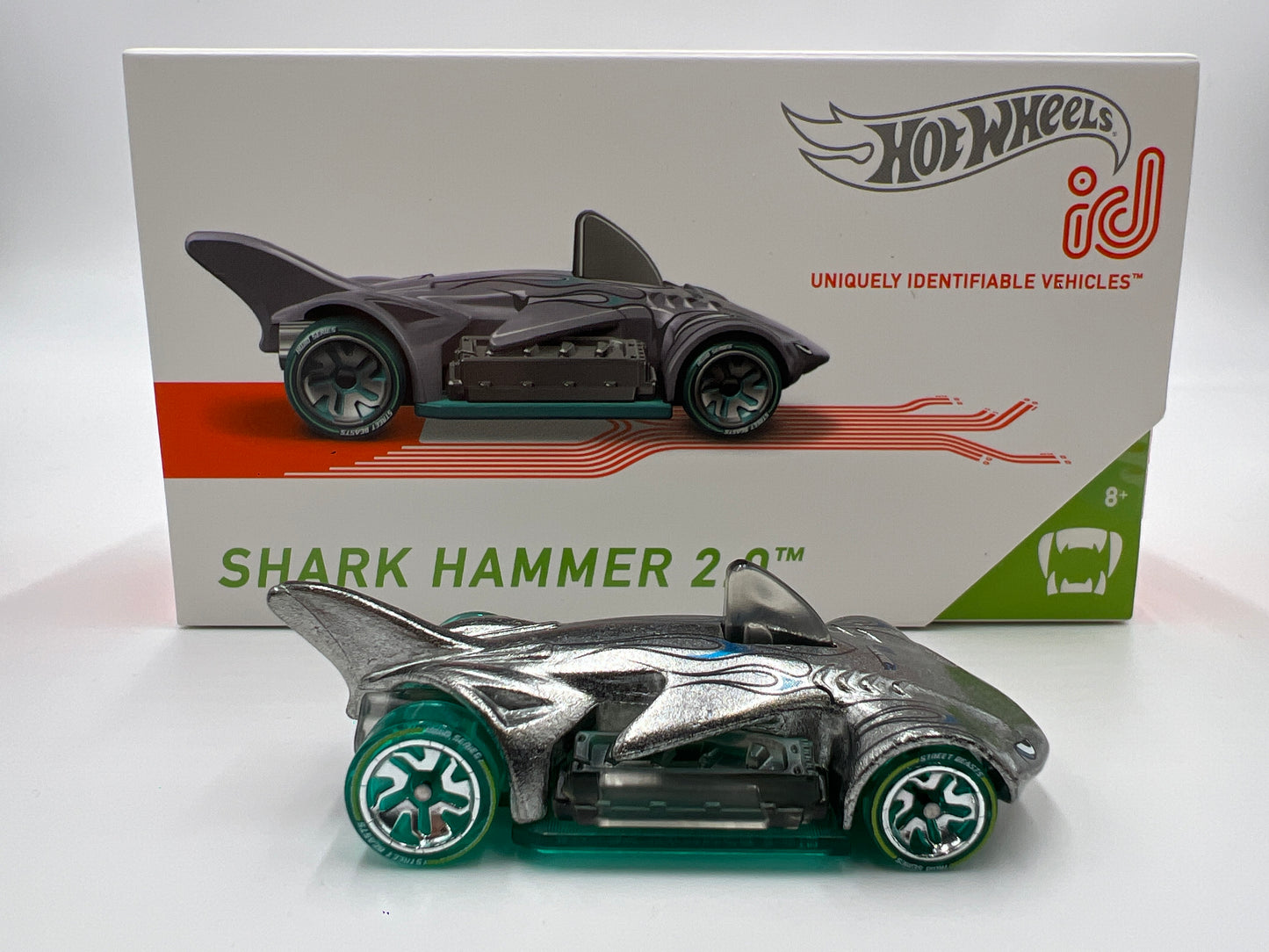 Hot Wheels iD Street Beasts Series 1 #4 Shark Hammer 2.0  Opened