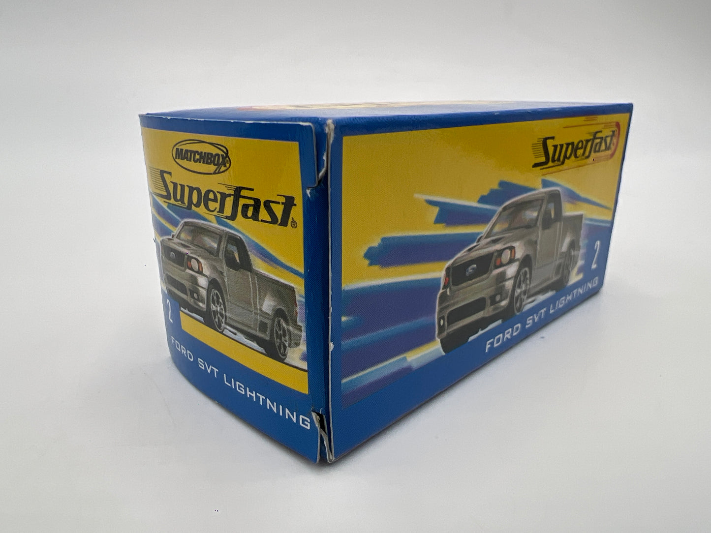 Matchbox 1/64 Superfast #2 Ford SVT Lightning Concept Silver Loose