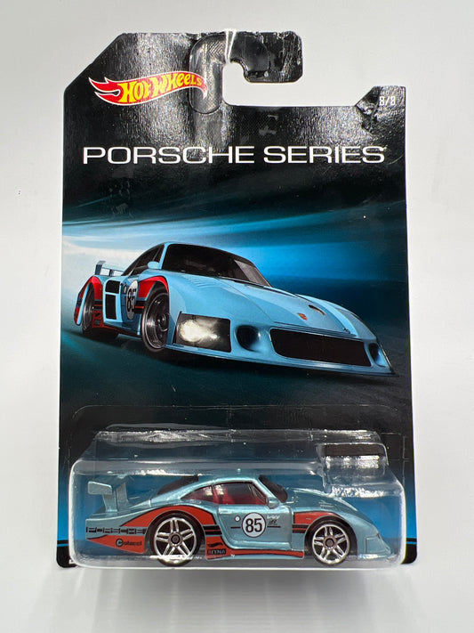 2015 Hot Wheels Walmart Exclusive Porsche Series #8 Porsche 935-78 Blue SR