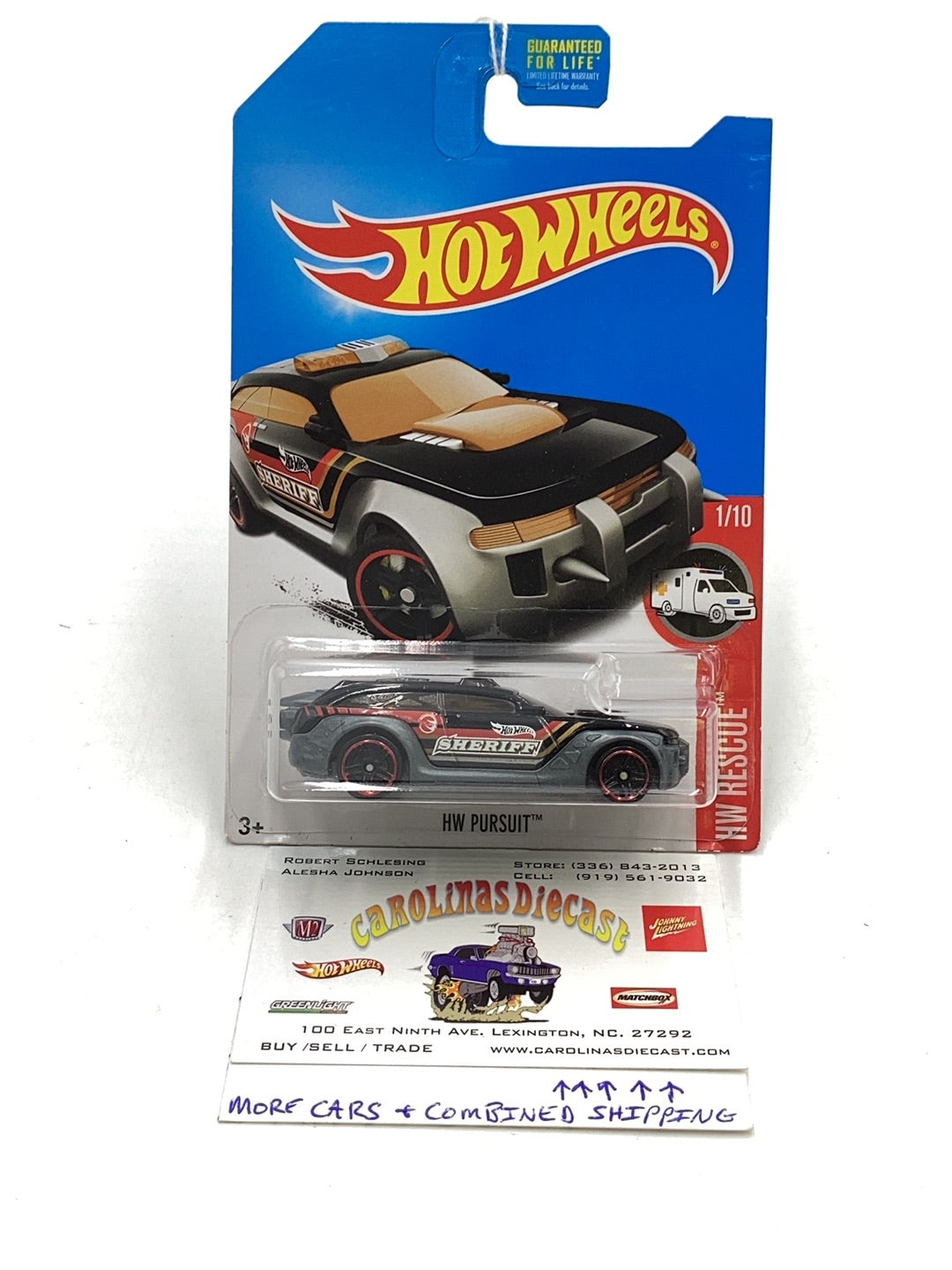 2017 Hot Wheels Treasure Hunt HW Pursuit 273F