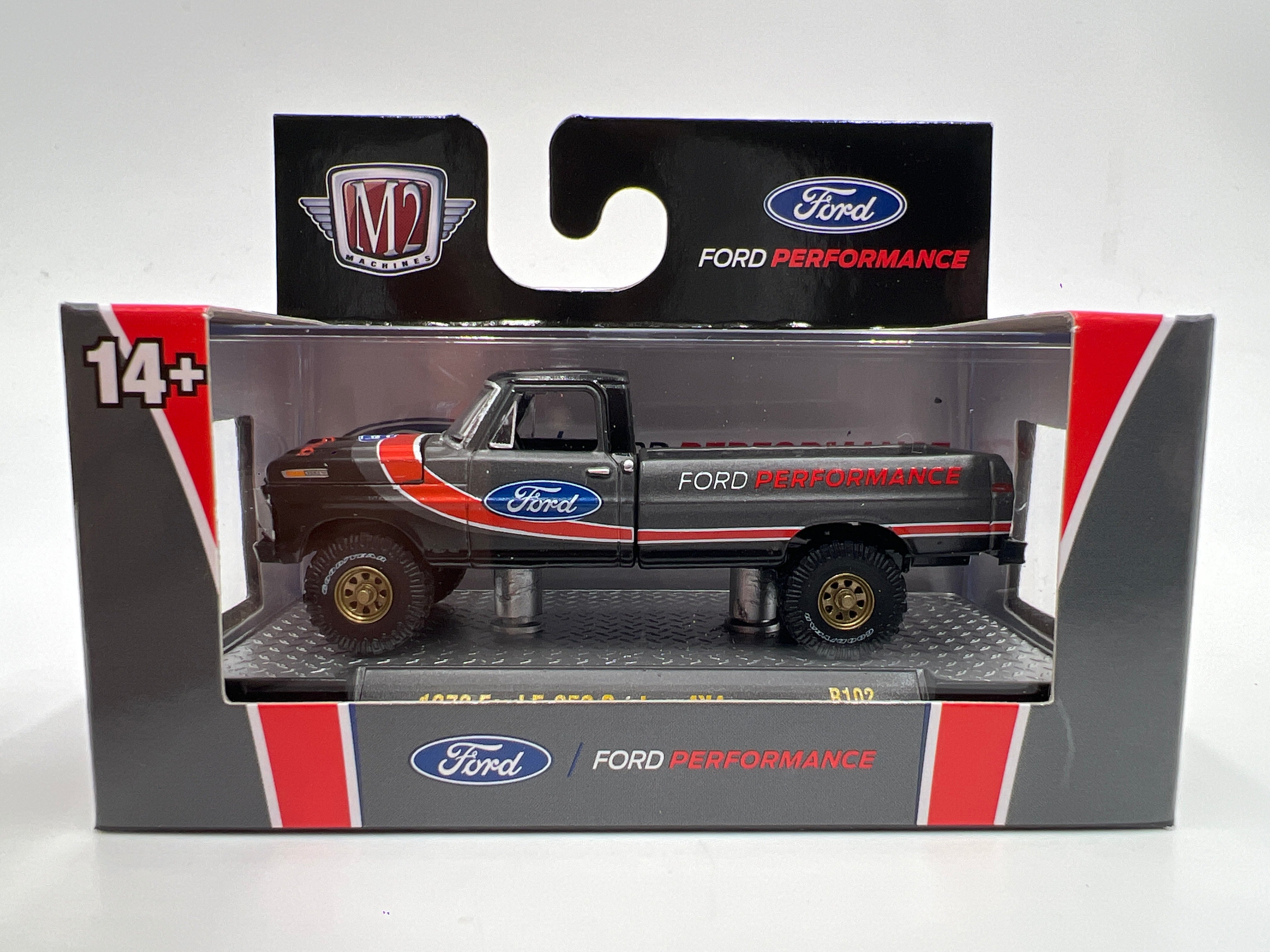 Life on two wheels 作品　額装 2025 M2 Machines 1972 Ford F-250 Custom 4x4 R102 – carolinasdiecast