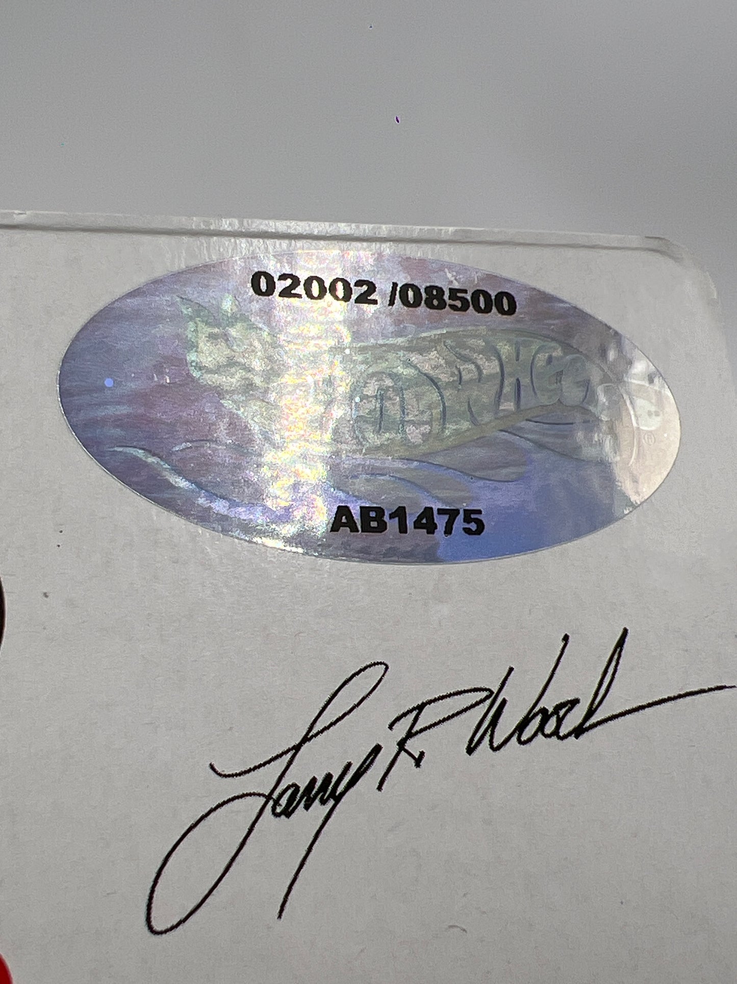 Hot Wheels RLC Larry Wood 40 Years of Design #2 2002/8500 Tri Baby Orange W/Protector