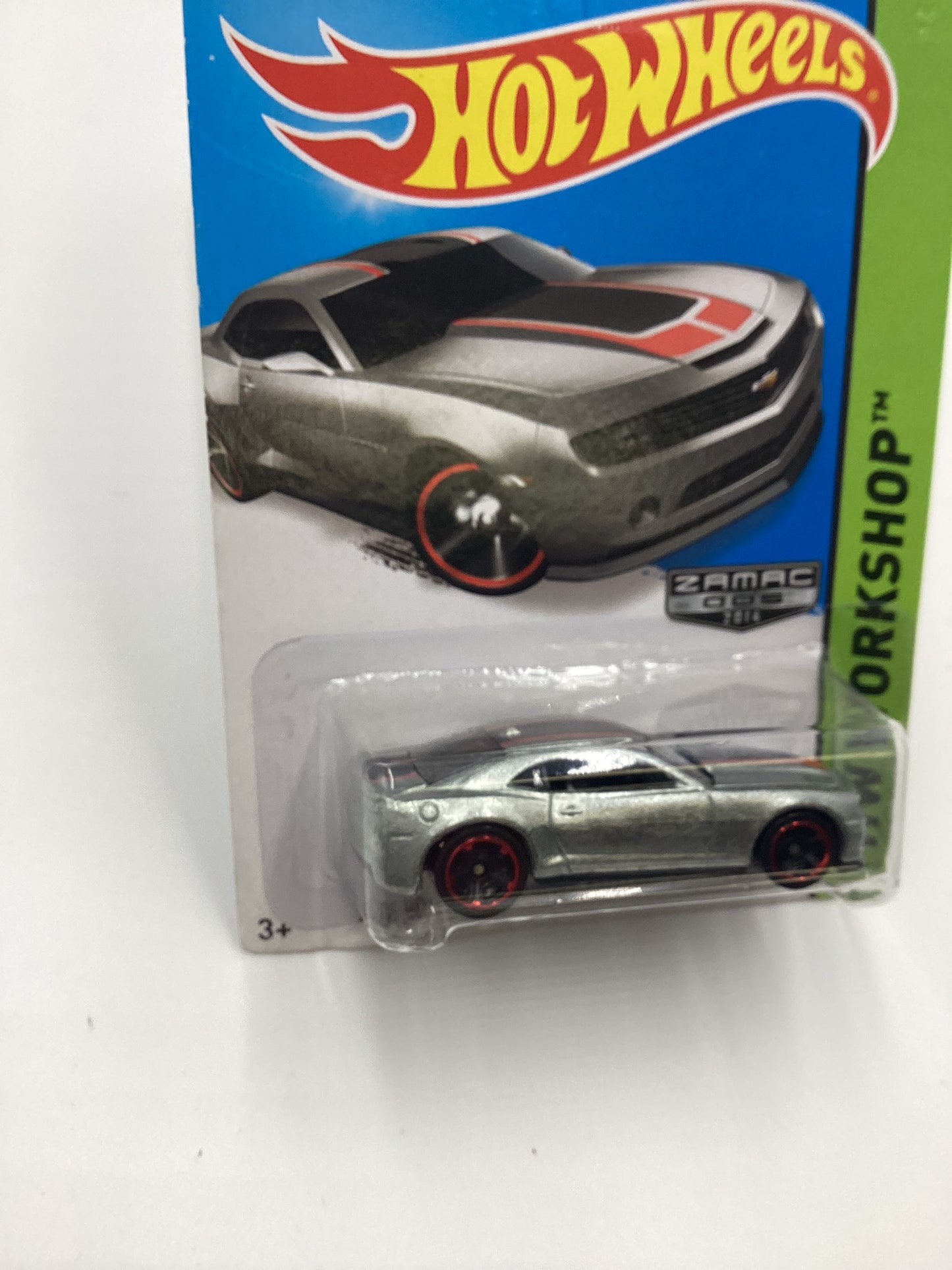 2014 Hot Wheels Zamac 005 #202 2013 Hot Wheels Chevy Camaro Special Edition Vein on Top 143C