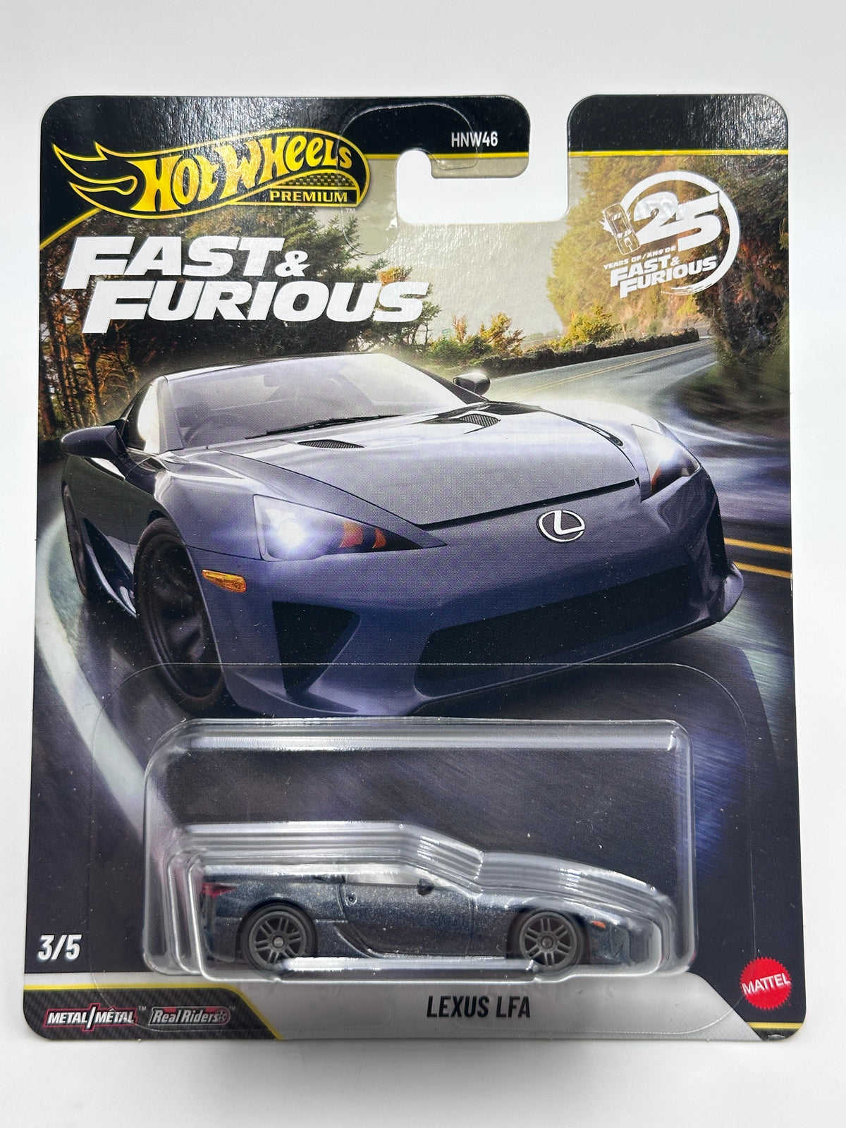 2026 Hot Wheels Fast & Furious 25th Anniversary #3 Lexus LFA