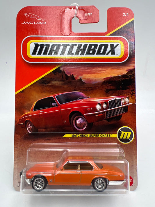 2026 Matchbox SUPER CHASE #2 1977 Jaguar XJ6C Orange
