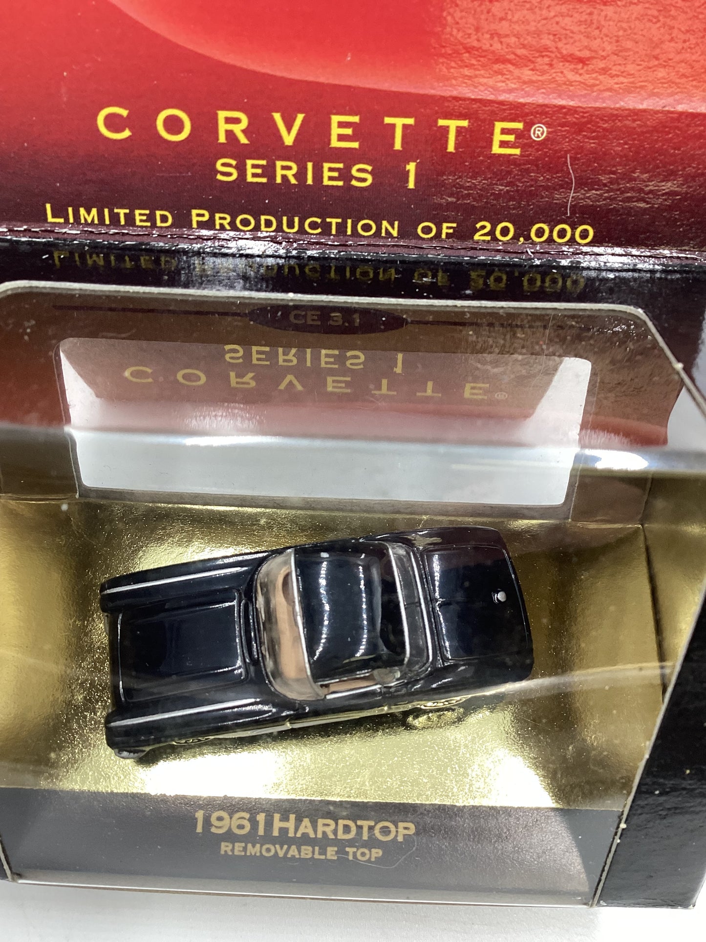 Micro Machines Collectors Edition Corvette Series 1 1961 Hard Top 1/20000 SR CE 3.1