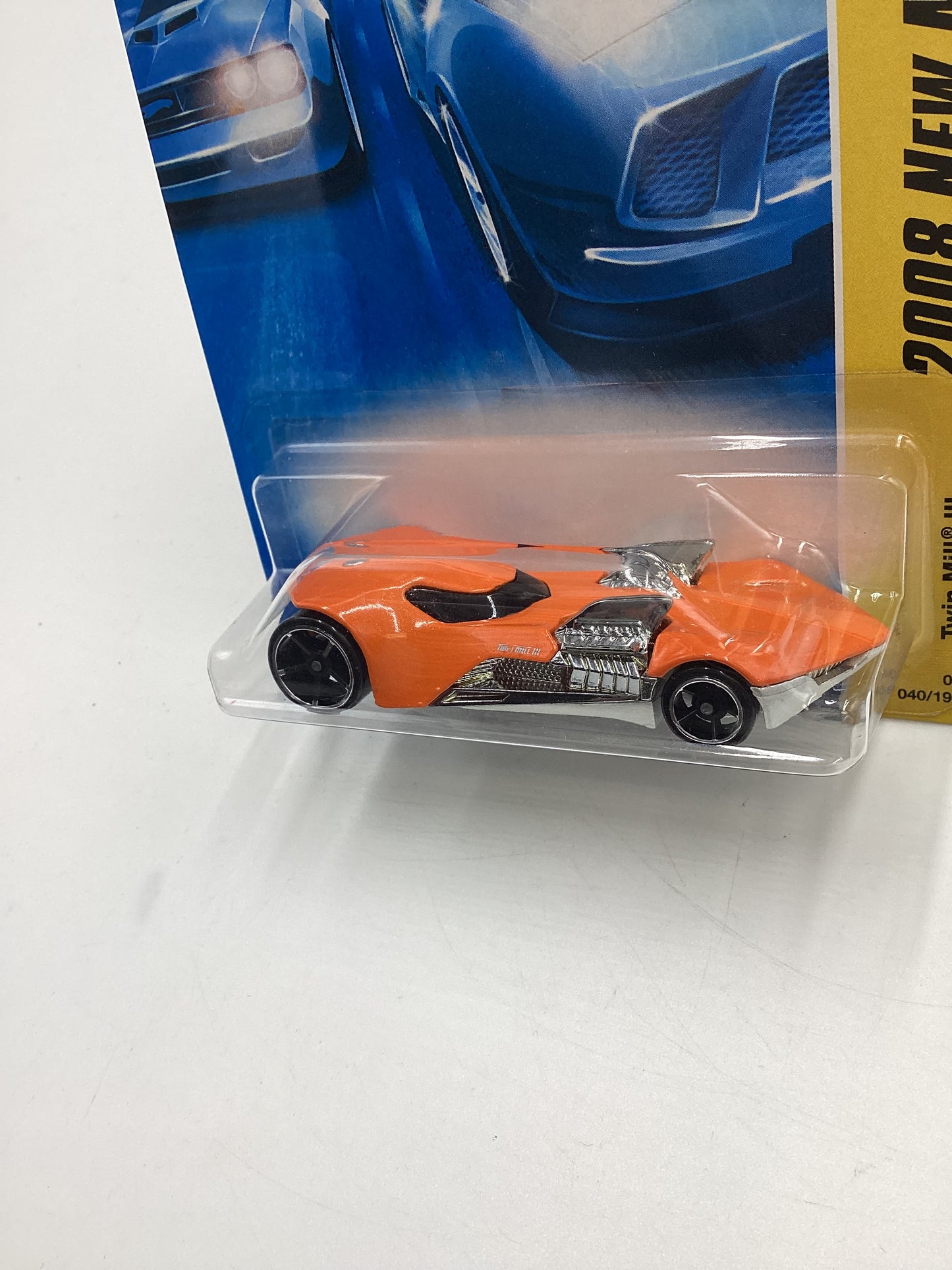 2008 Hot Wheels New Models #40 Twin Mill III Orange 116A