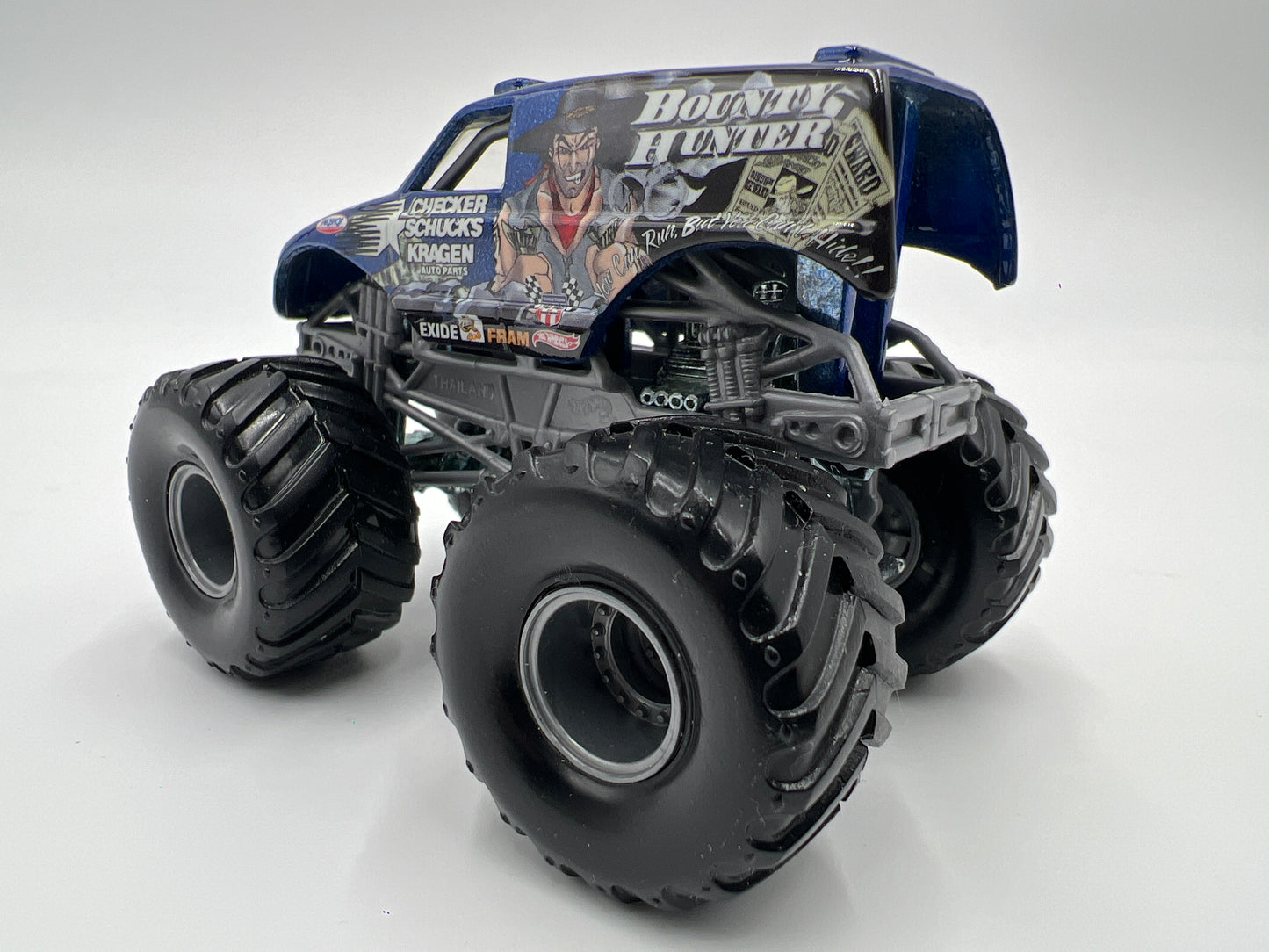 Hot Wheels 1:64 Monster Jam Small Wheel/Metal Base Bounty Hunter Loose