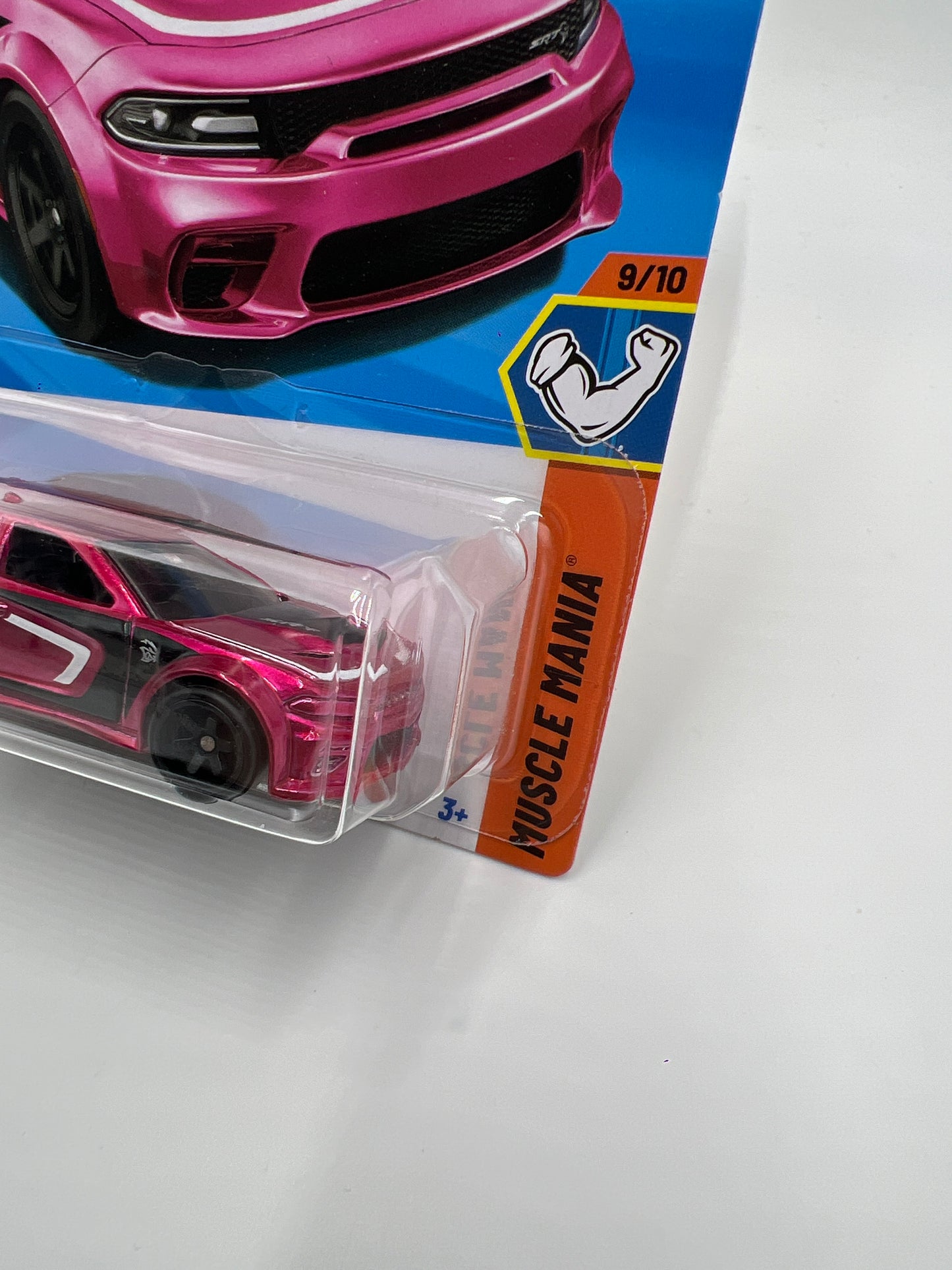 2025 Hot Wheels N Case Super Treasure Hunt #240 20 Dodge Charger Hellcat Pink W/Protector #2