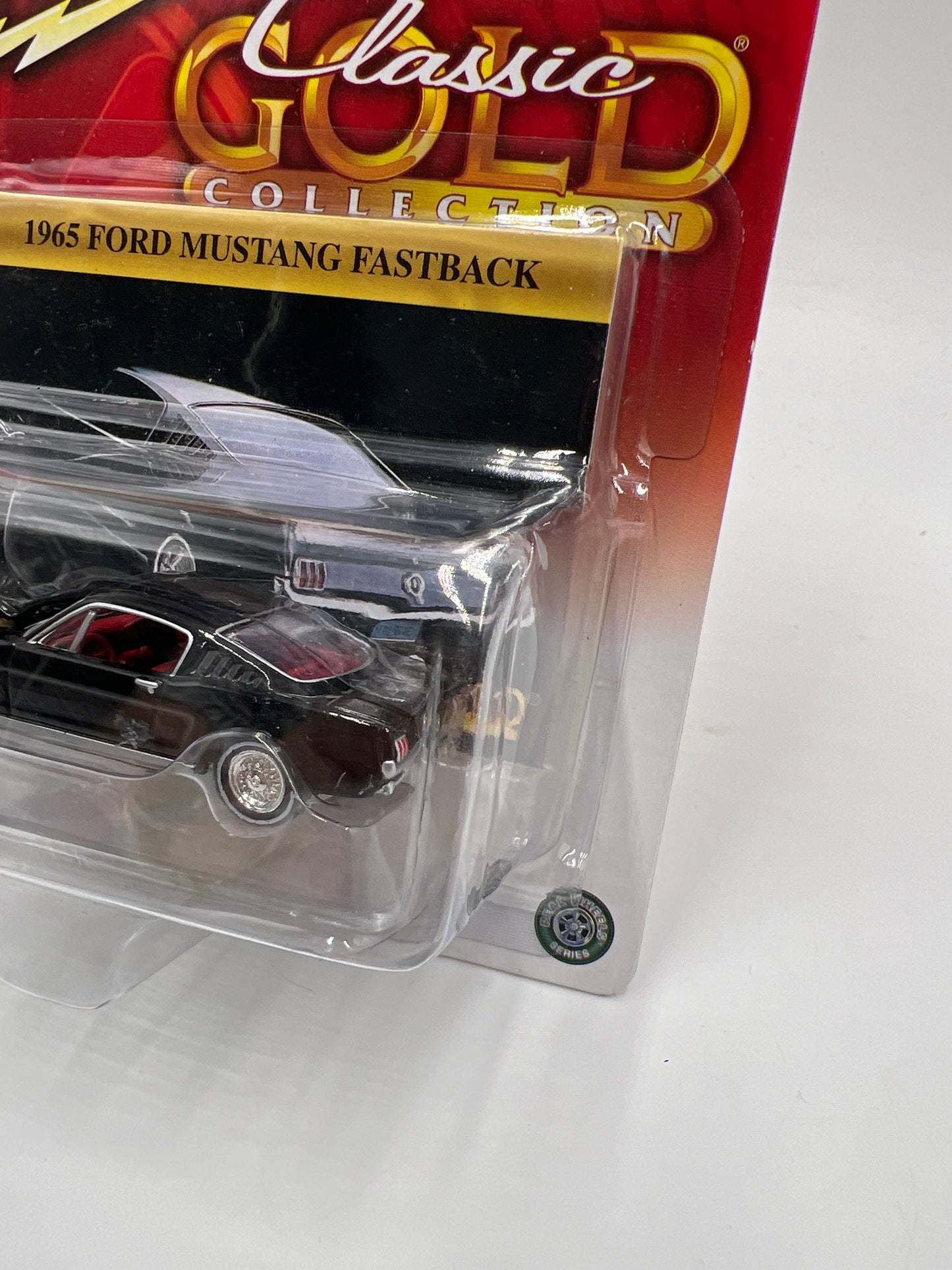 Johnny Lightning Classic Gold Collection 1965 Ford Mustang Fastback Black 219C