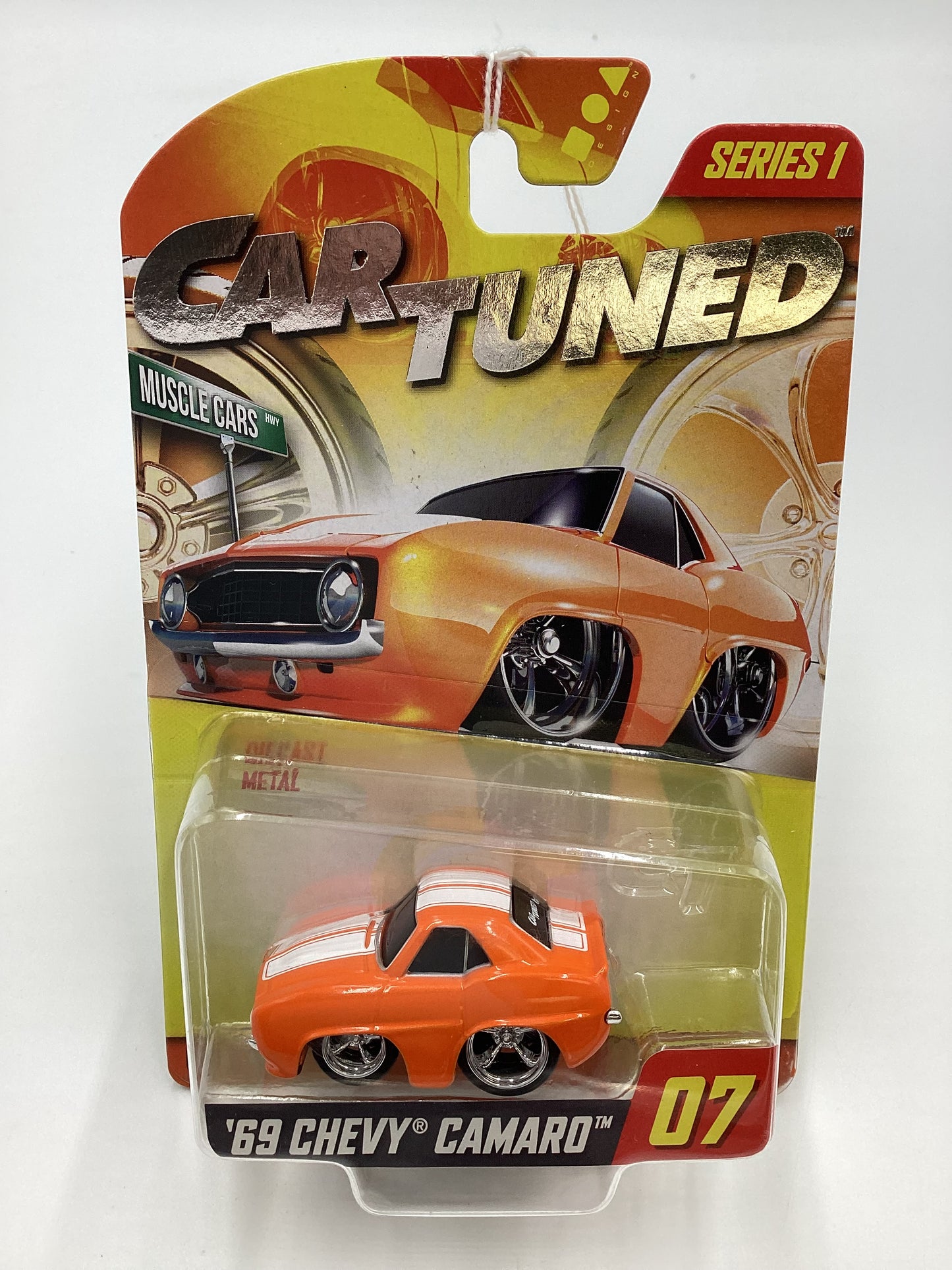 2024 Car Tuned Series 1 #07 69 Chevy Camaro Orange Walgreens Exclusive SR