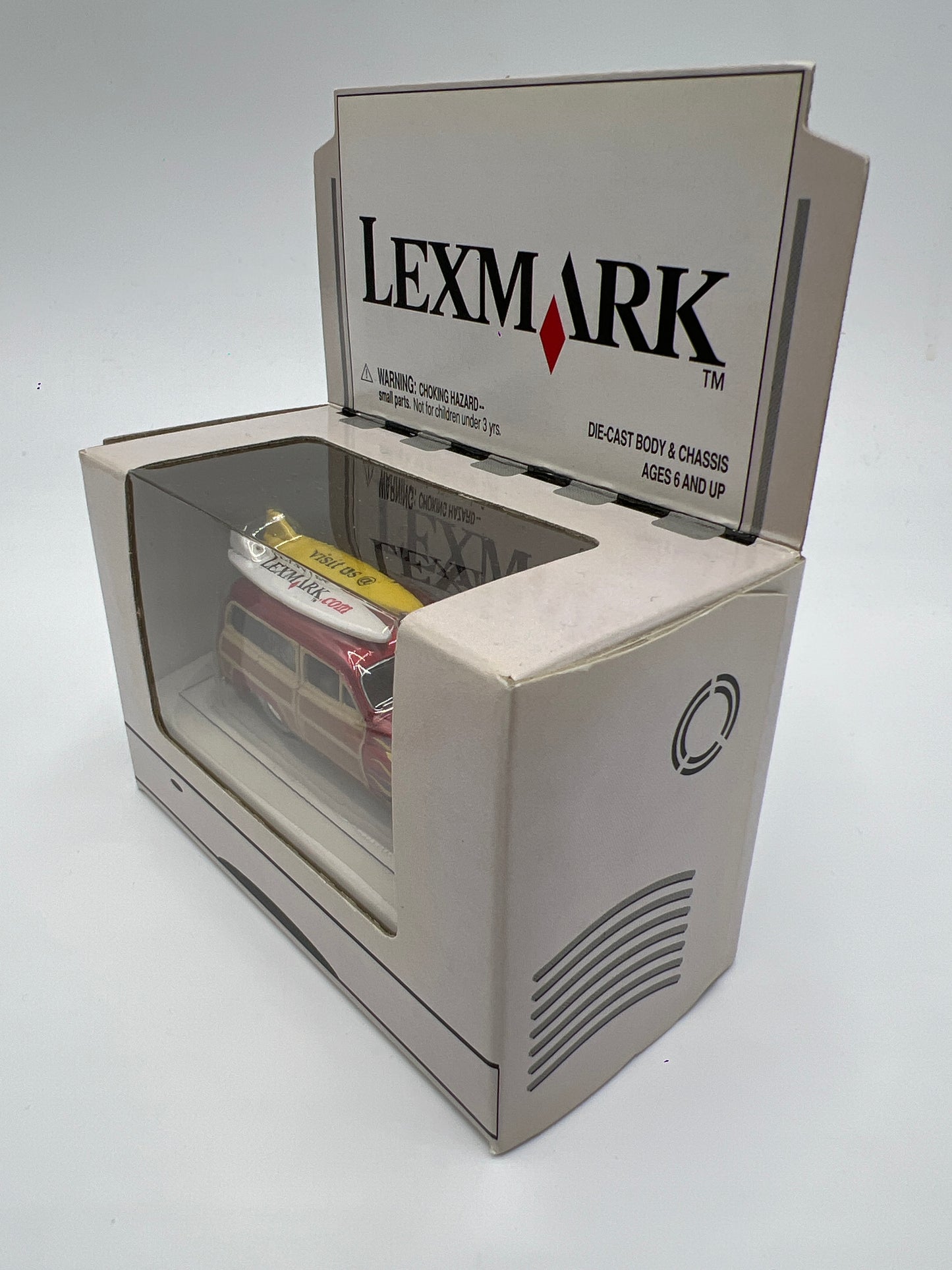 Johnny Lightning Lexmark Mercury Woodie Station Wagon Red