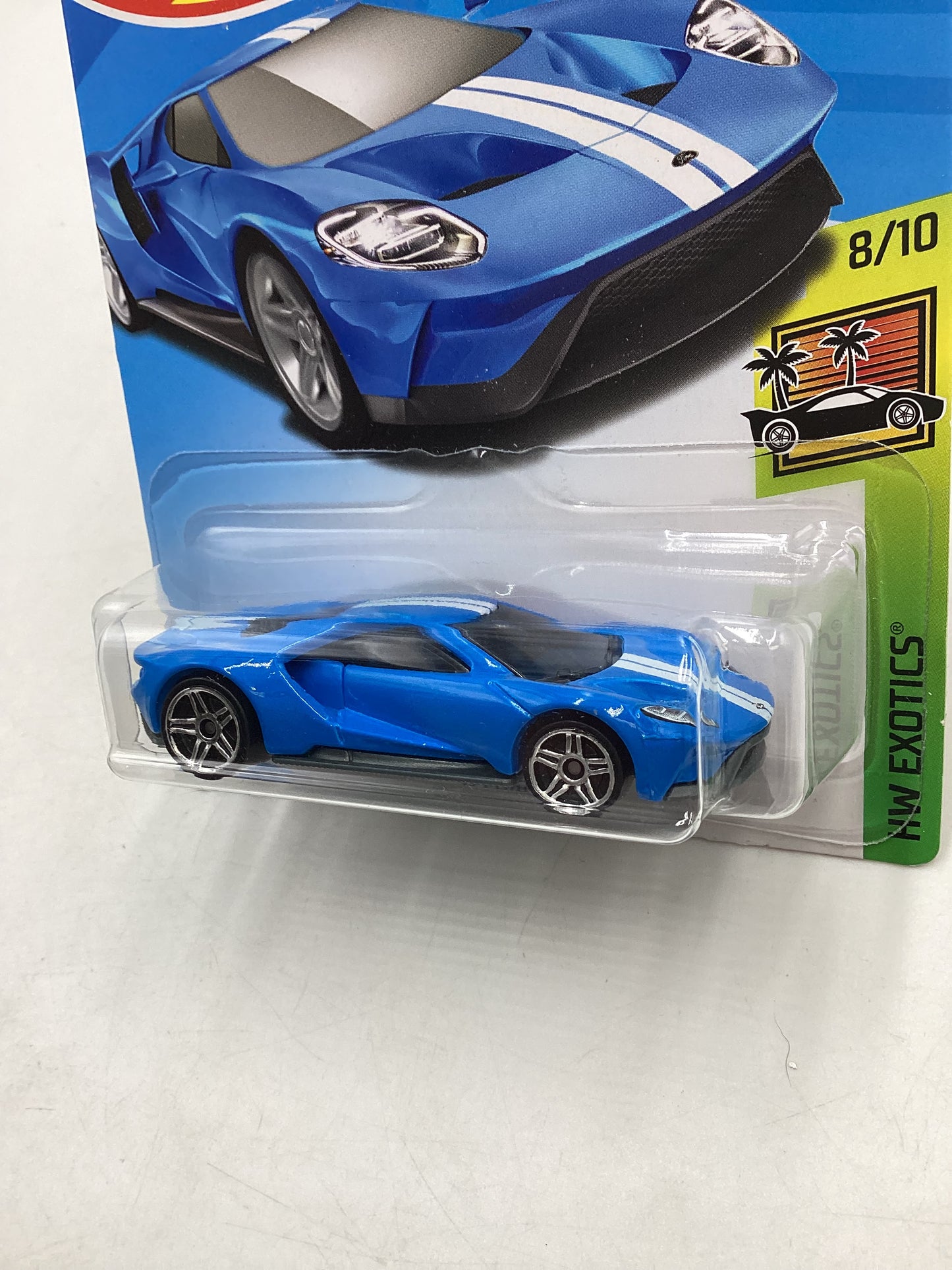 2018 Hot Wheels #99 17 Ford GT Blue 25i