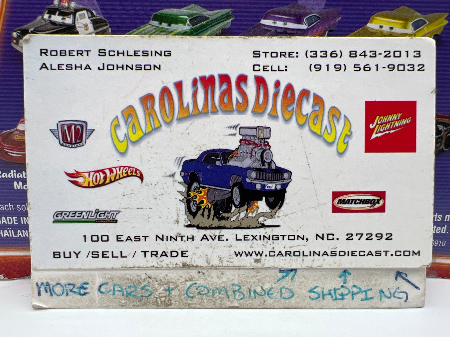 Disney Pixar Cars Supercharged Doc Hudson 138G