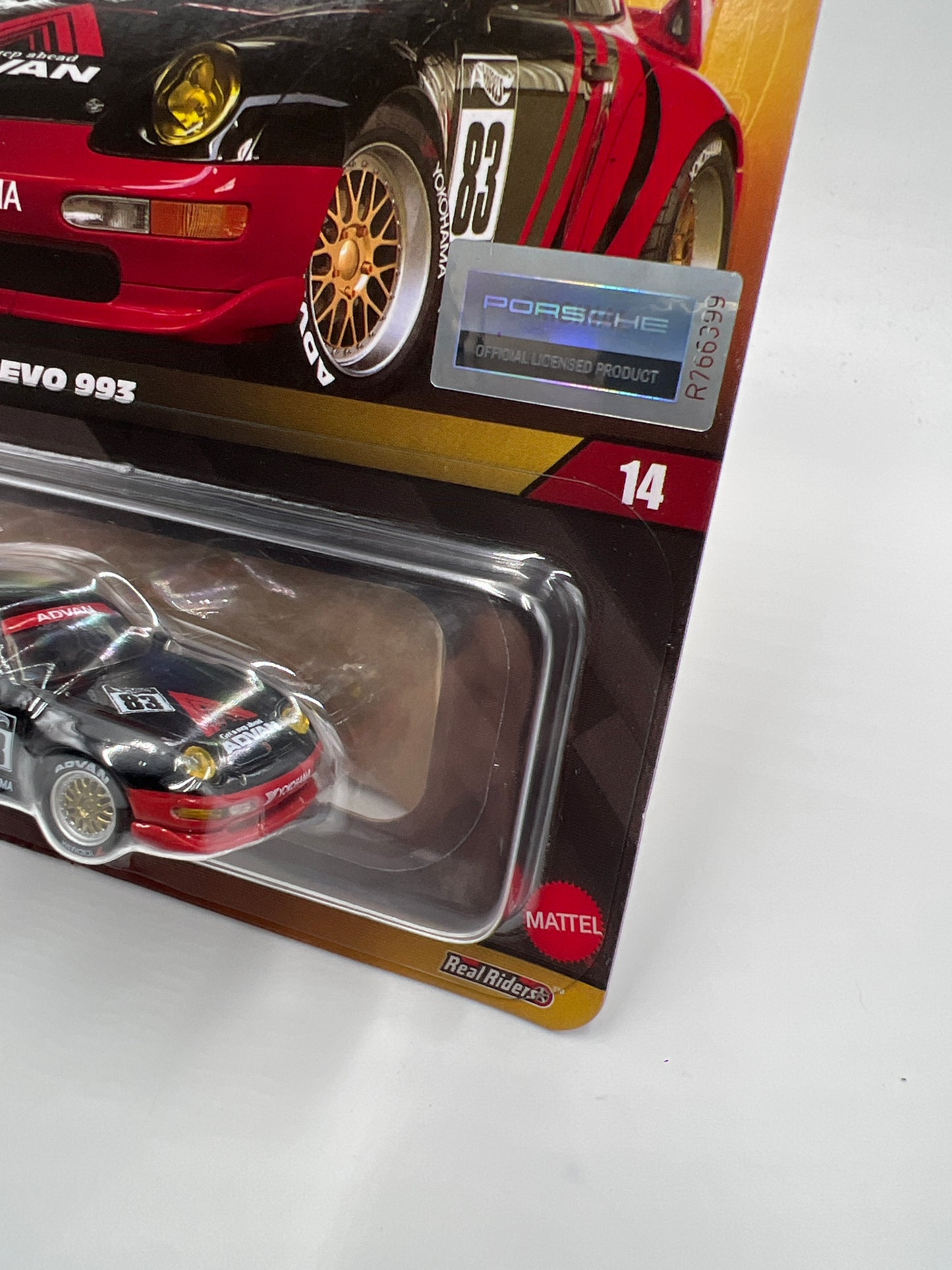 2025 Hot Wheels RLC Elite 64 #14 Advan Porsche 911 GT2 Evo 993 W/Protector