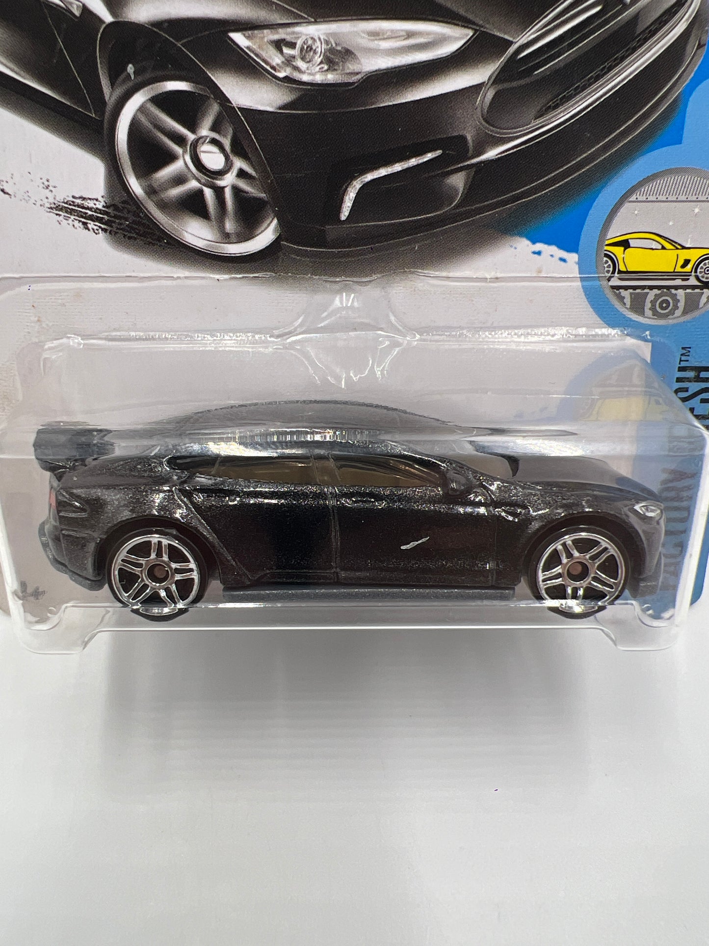 2017 Hot Wheels Factory Fresh #43 Tesla Model S Black