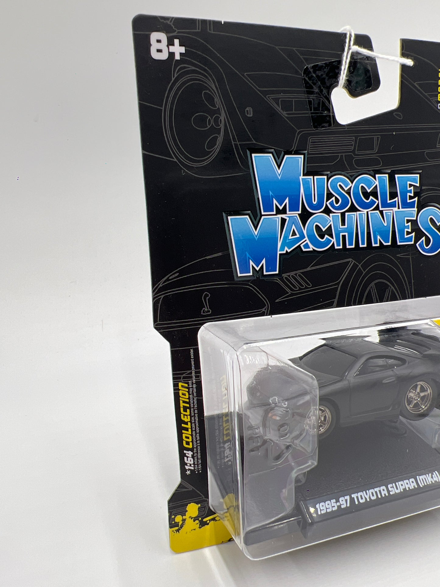 Muscle Machines Blackout Edition Series 8 #45 1995-97 Toyota Supra MK4 Matte Black SR
