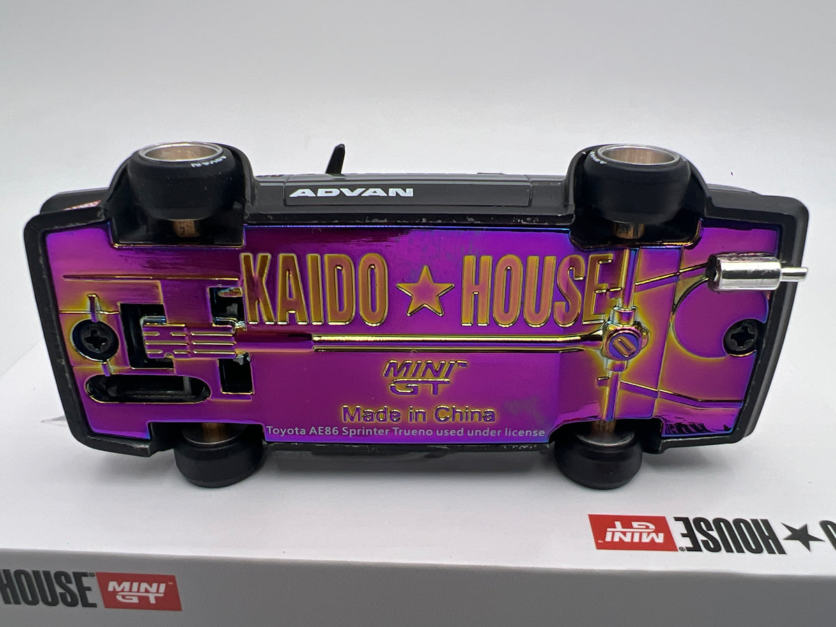 Mini GT Kaido House #218 CHASE Toyota Sprinter Trueno Kaido Street V2 Silver