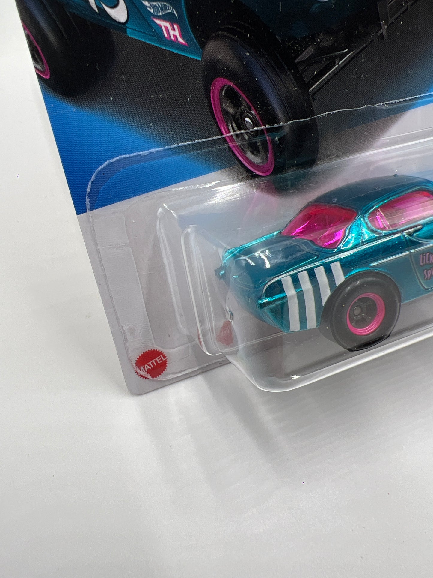 2024 Hot Wheels Super Treasure Hunt #153 Volvo P1800 Gasser Blue W/Protector