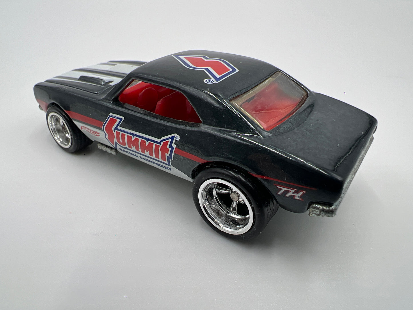 2013 Hot Wheels Super Treasure Hunt 67 Camaro Summit Gray W/No Logo Base Loose