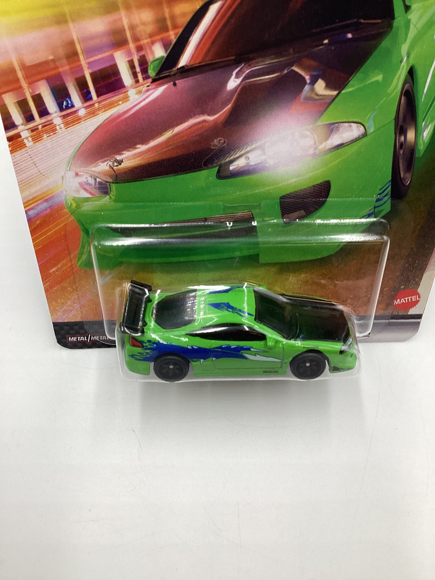 Hot wheels Premium Fast and Furious #1 95 Mitsubishi Eclipse Green with protector