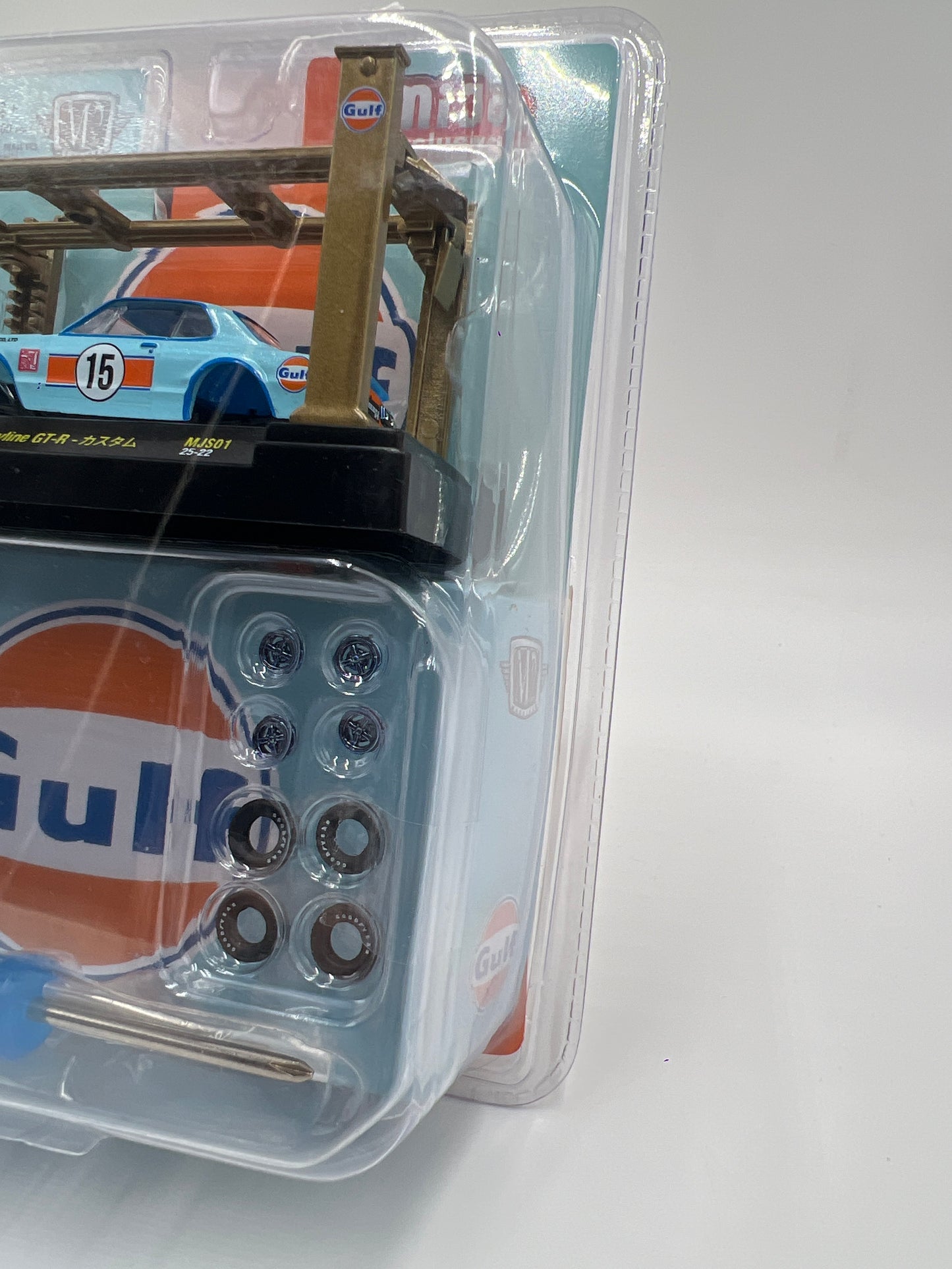 2025 M2 Machines Mijo Exclusives Model Kits CHASE 1/300 1971 Nissan Skyline GT-R Gulf MJS01