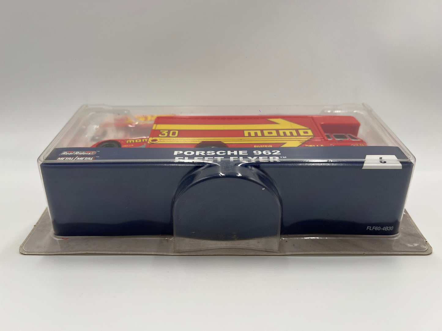 Hot Wheels Team Transport #6 Porsche 962 & Fleet Flyer Momo W/Protector