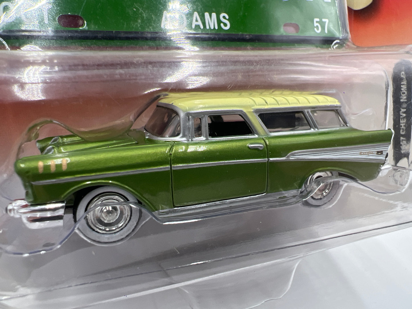 Johnny Lightning Class Of 57 #2 1957 Chevy Nomad Green 218B