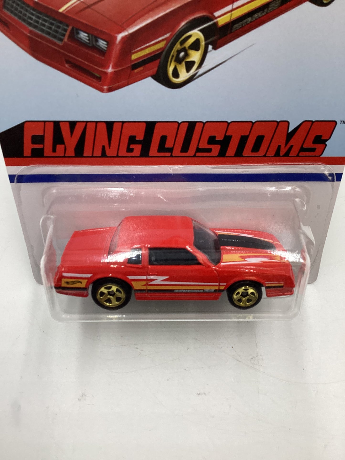 Hot Wheels Target Exclusive Flying Customs 86 Monte Carlo SS Red 156A
