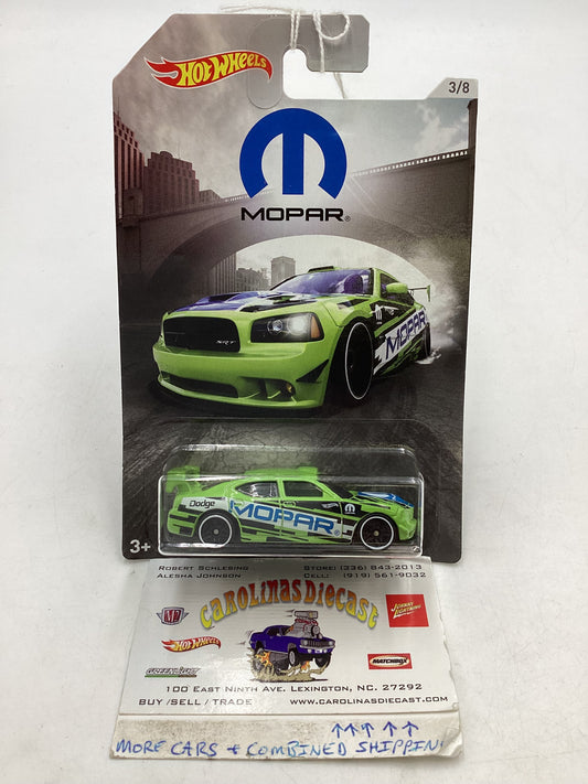 2018 Hot Wheels Mopar Series #3 Dodge Charger Drift Greens 152B