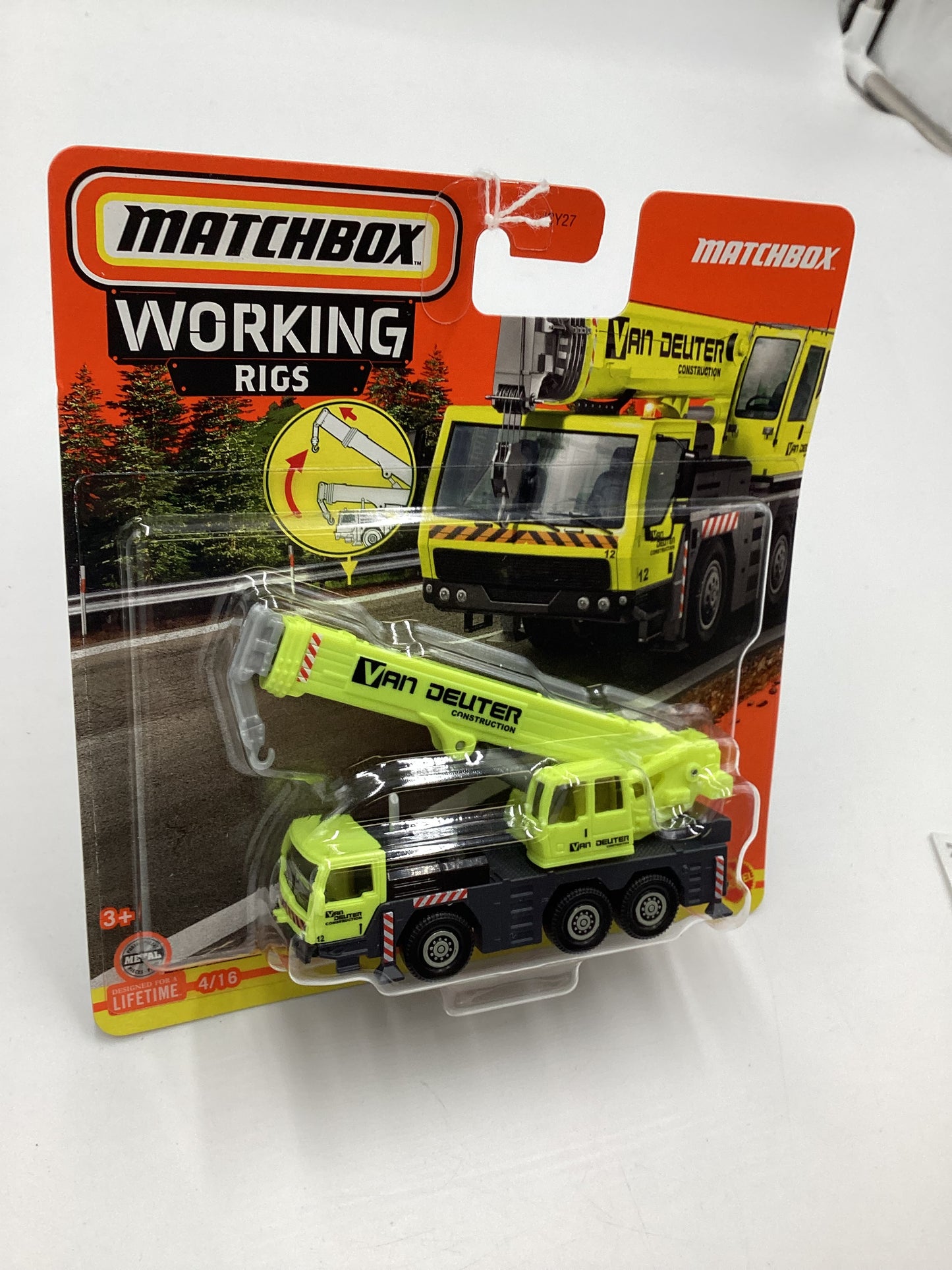 Matchbox Working Rigs #4 MBX Mobile Crane 168F