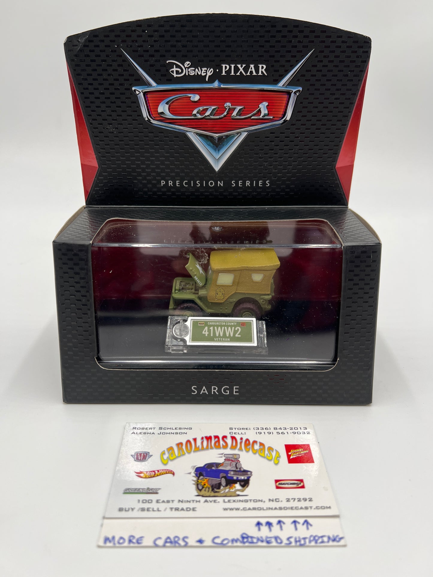 Disney Pixar Cars Precision Series Sarge Green
