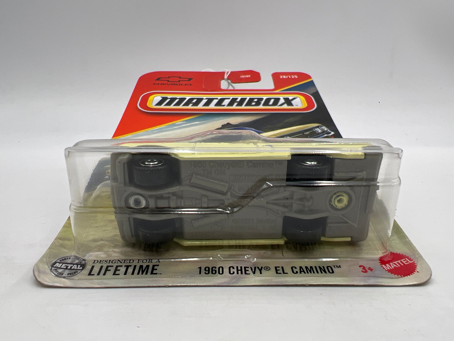 2025 Matchbox #28 1960 Chevy El Camino Yellow 211E