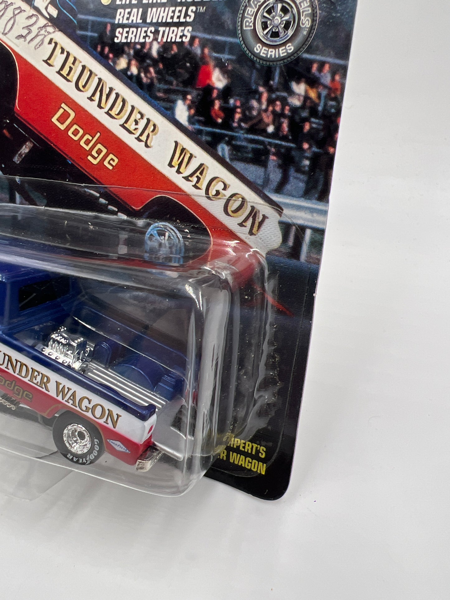 Johnny Lightning SIGNED Show Stoppers GE Shumperts Dodge Thunder Wagon #2