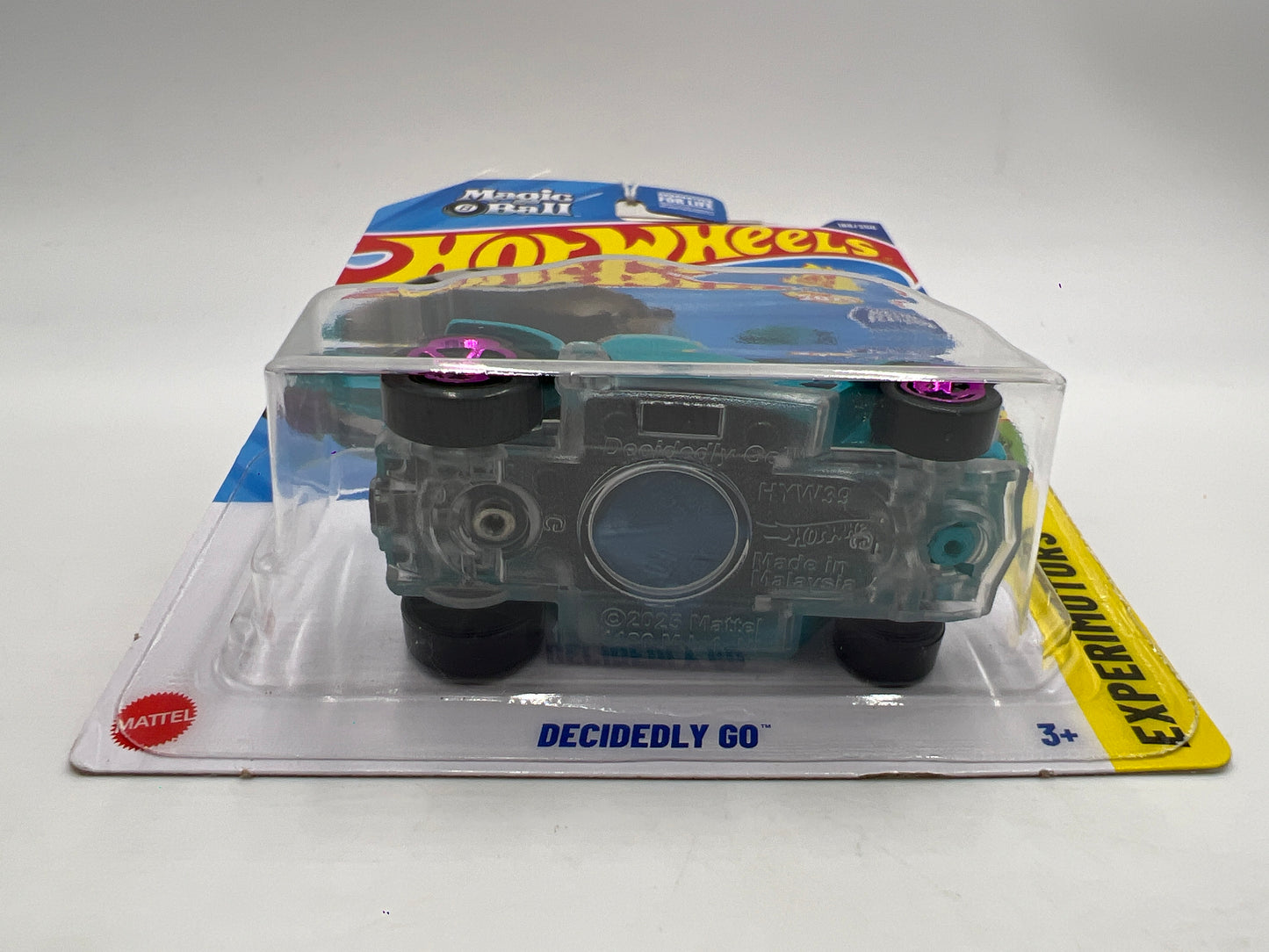 2025 Hot Wheels Q Case Experimotors #188 Decidedly Go Magic 8 Ball 121E