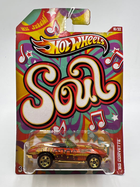 Hot Wheels Jukebox Soul #16 65 Corvette Orange