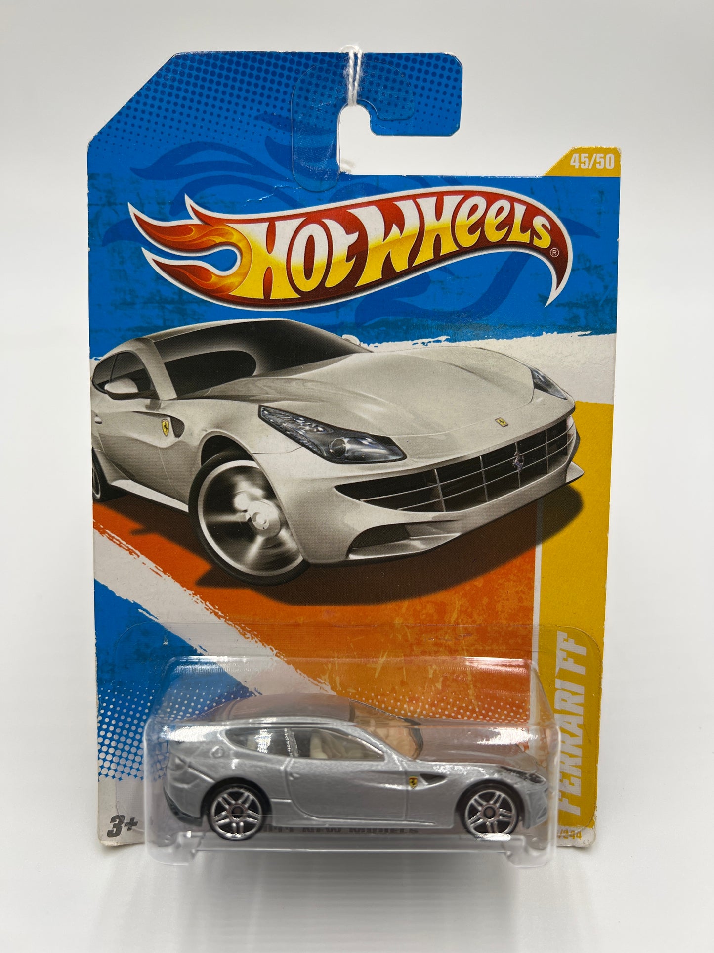 2011 Hot Wheels New Models #45 Ferrari FF Silver Variation (SR)