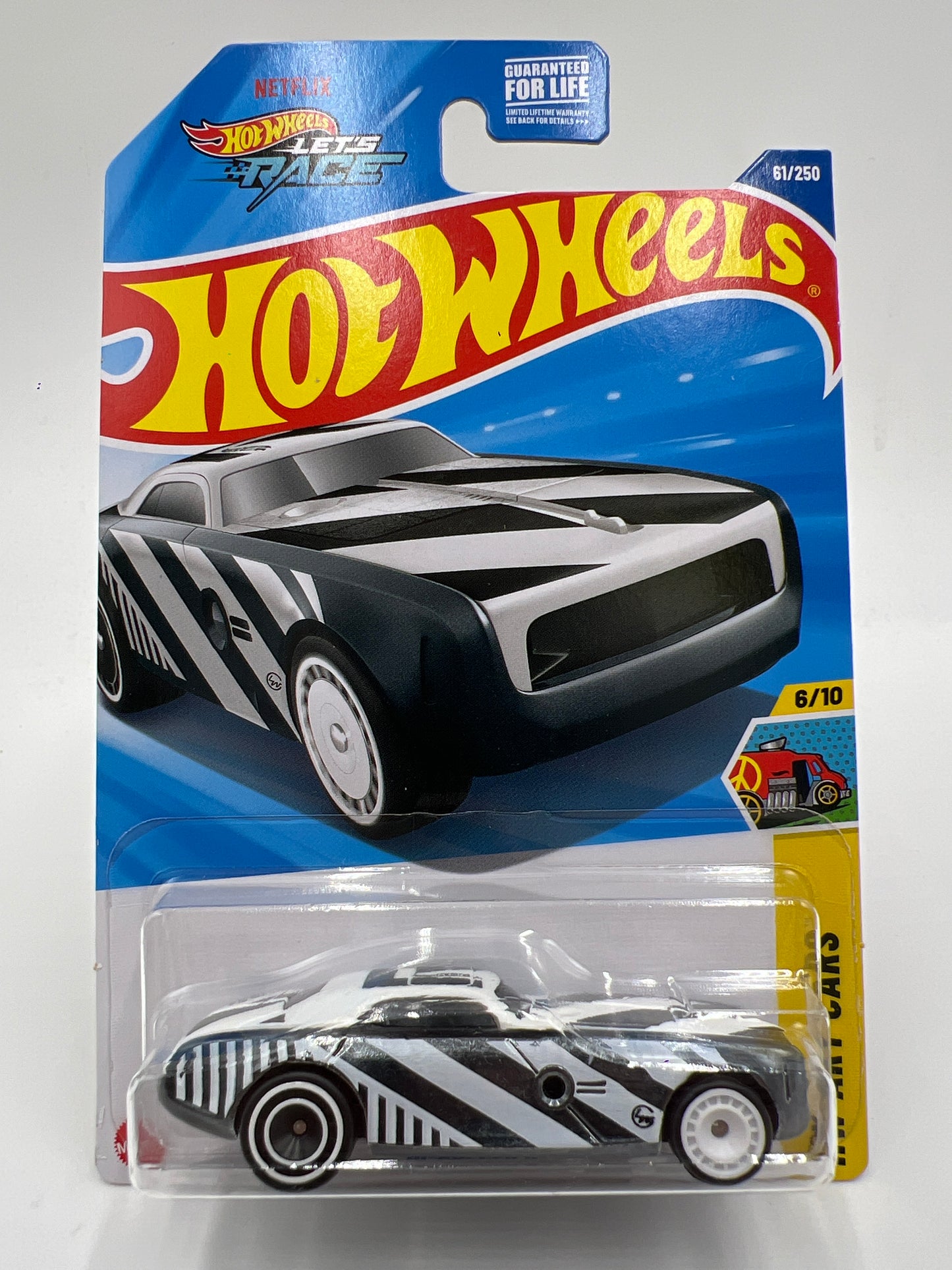2025 Hot Wheels C Case Super Treasure Hunt #61 Hi-Roller II Black/White W/Protector #2