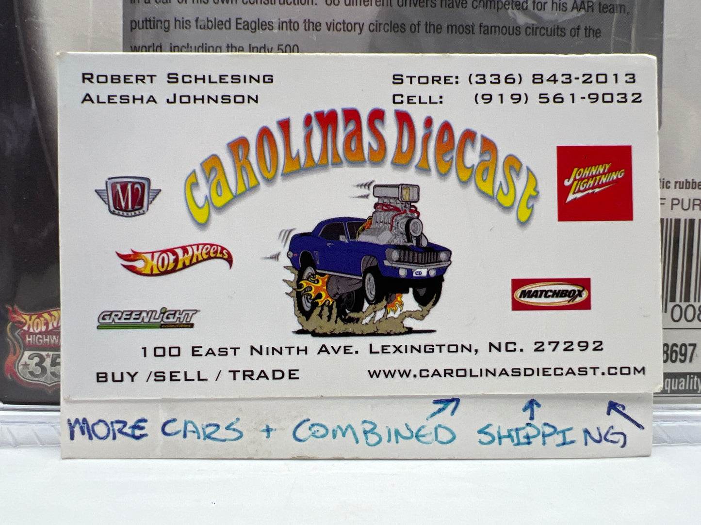 Hot Wheels Hall of Fame Legends Dan Gurney 1970 Plymouth AAR Cuda #48 Dark Blue