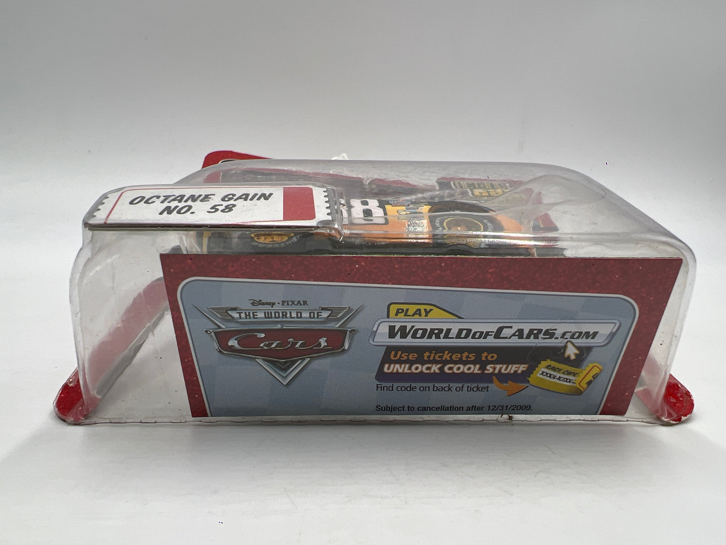 Disney Pixar The World Of Cars Rubber Tires Octane Gain No 58 139i