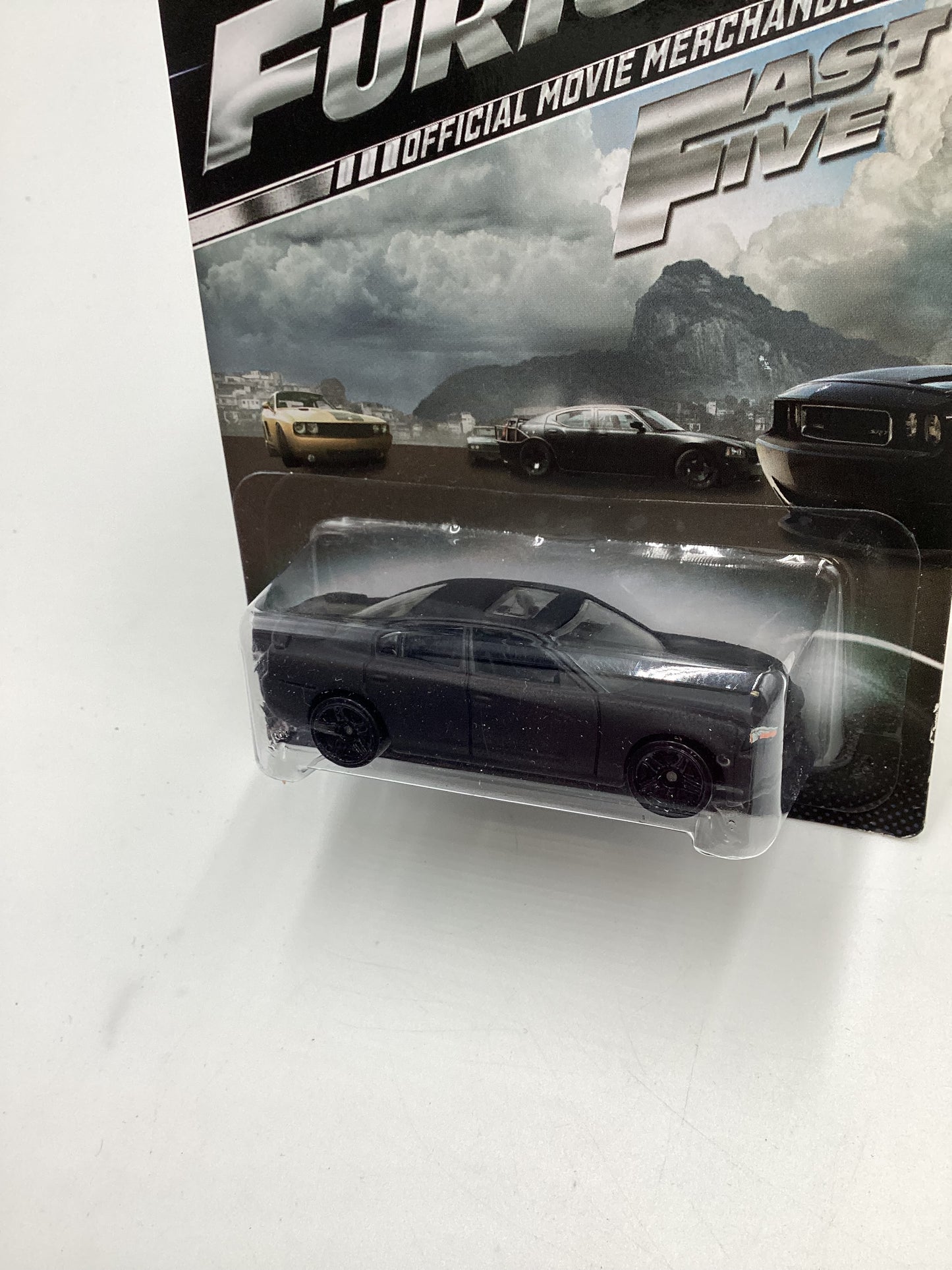 2014 Hot Wheels Fast and Furious Fast Five #7 11 Dodge Charger R/T Matte Black 71H