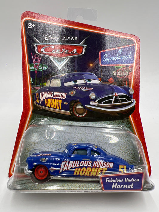 Disney Pixar Cars Supercharged Fabulous Hudson Hornet Red Wheels 139F