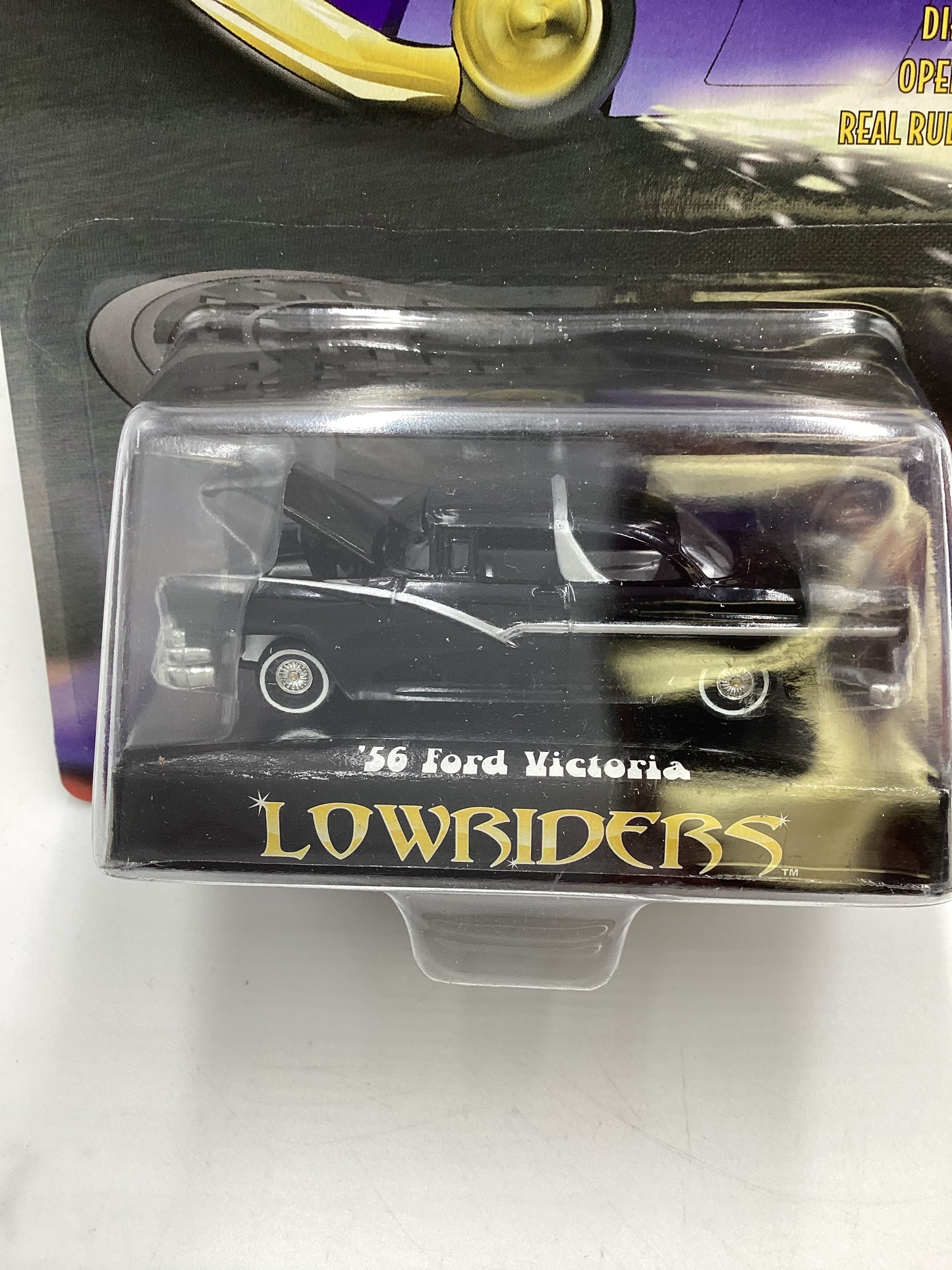 Racing Champions Lowriders 56 Ford Victoria HTF Black Version